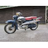 EXTRA LOT: A 1966 Honda CS92 Benly Sports, frame number C92-5000121, engine number C92E-5000125,