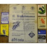 The Lew Coffin Archive: British and International grass track and speedway meeting programmes and