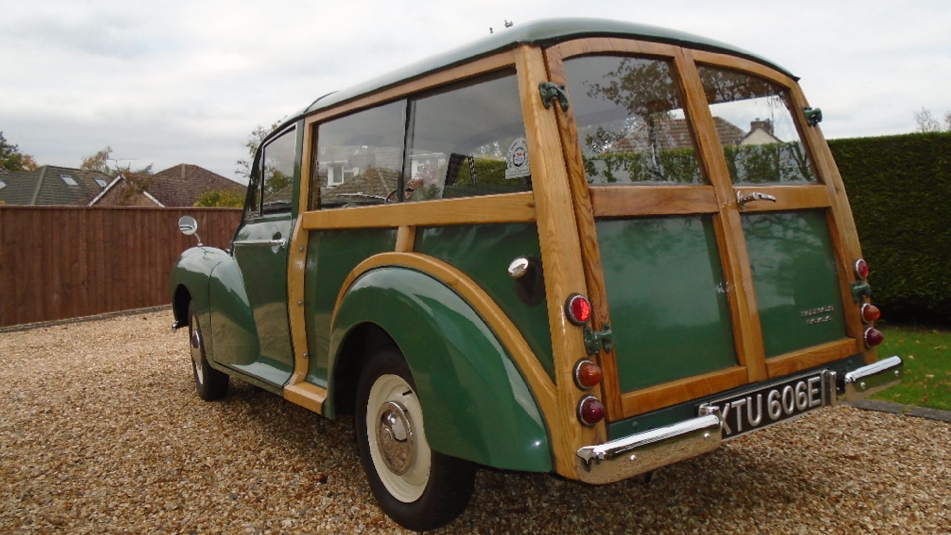 A 1967 Morris Minor Traveller, registration number XTU 606E, Almond green. - Image 3 of 5