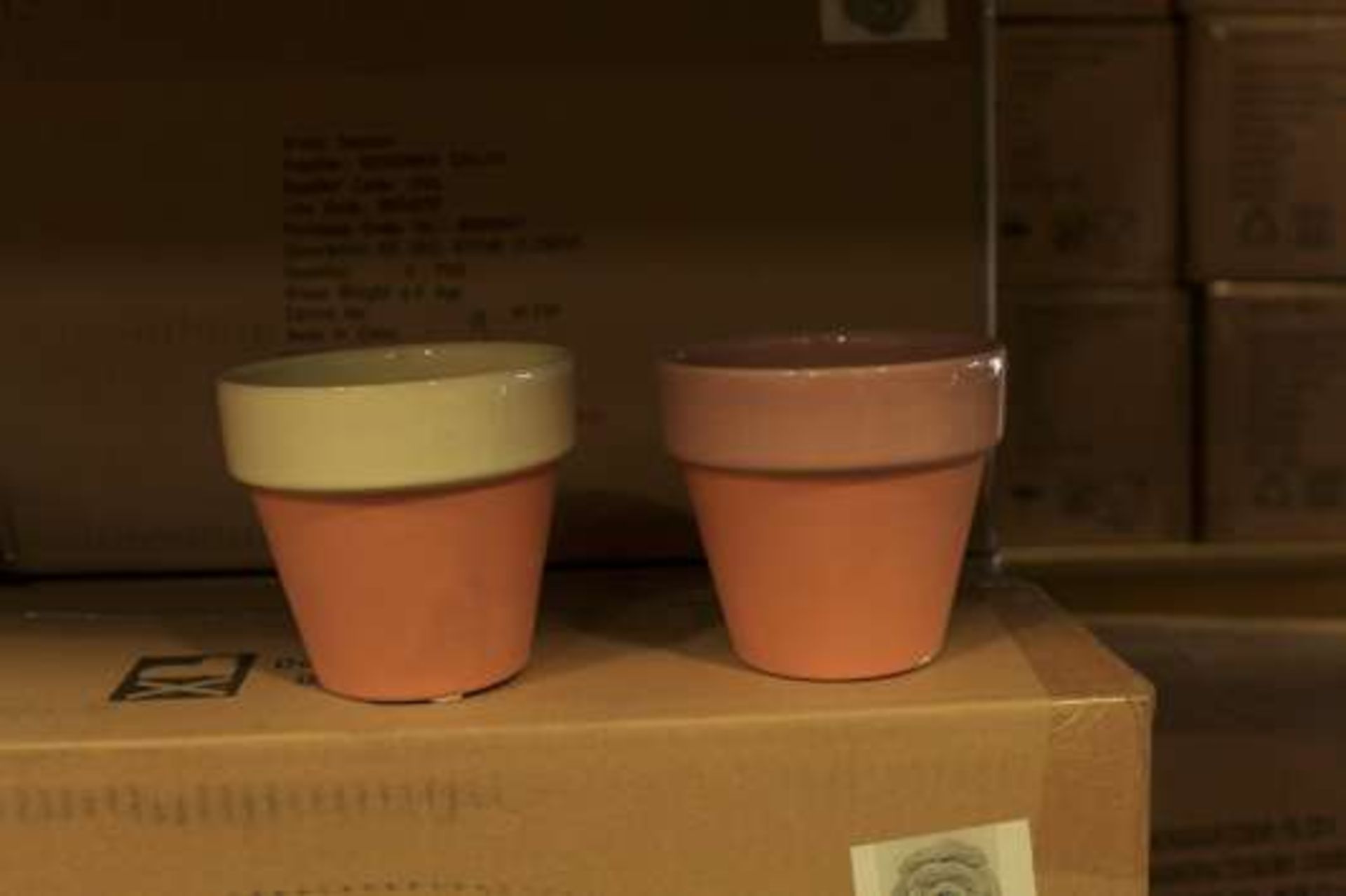 60 X PINK, TERRACOTTA PLANT POTS - Image 2 of 2