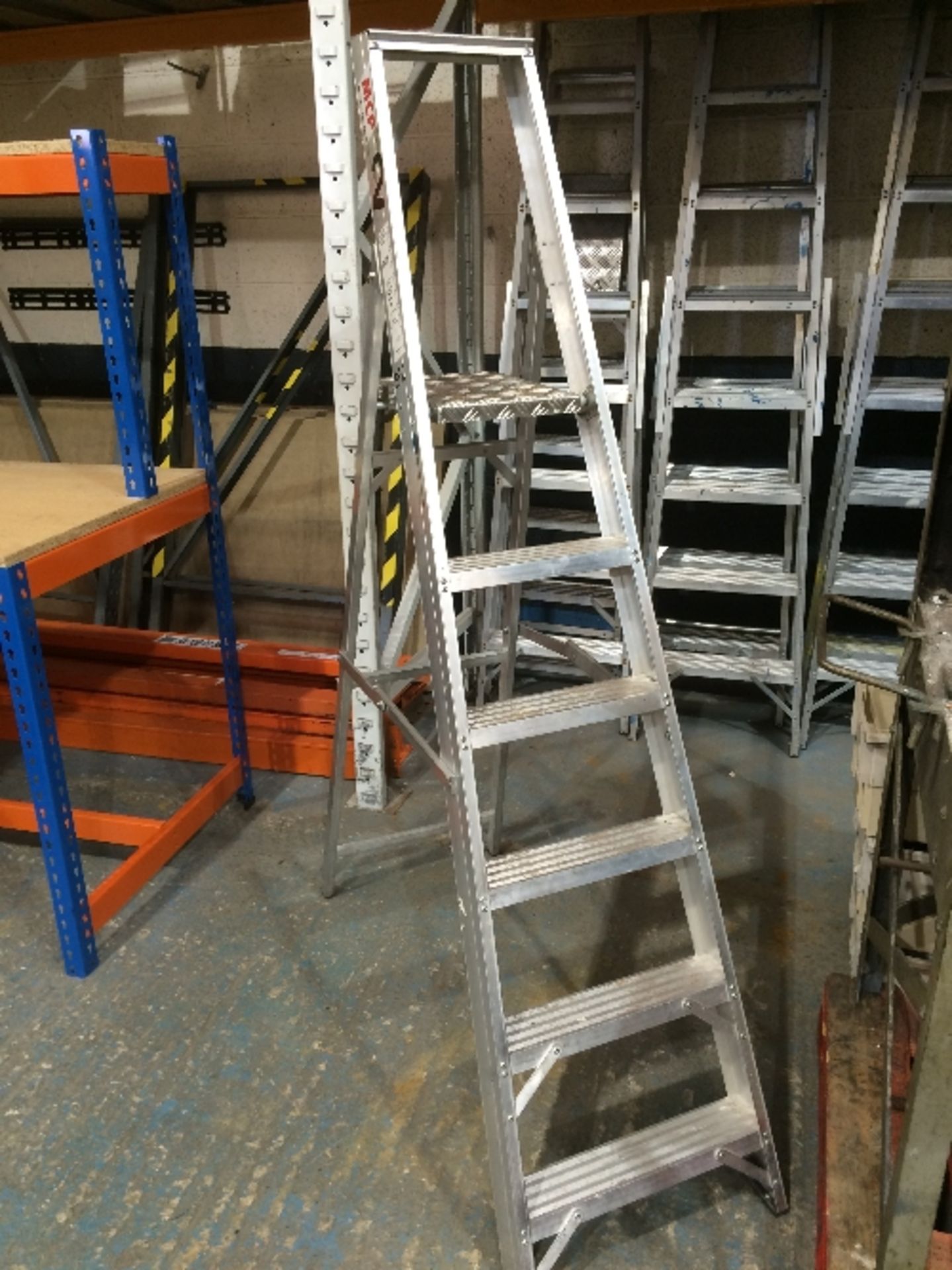 6 x Tread Platform Step Ladder