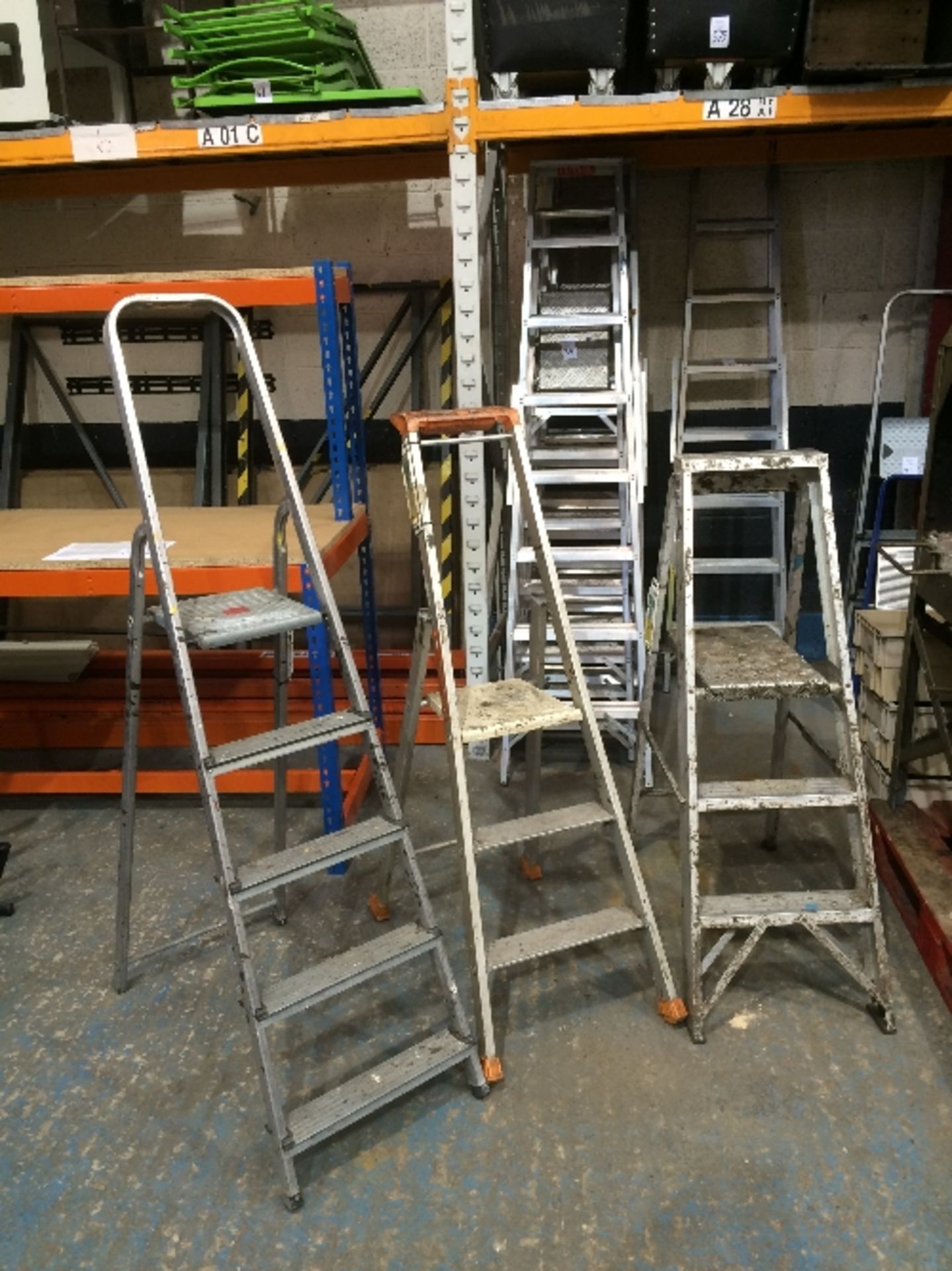 3 x Step Ladders