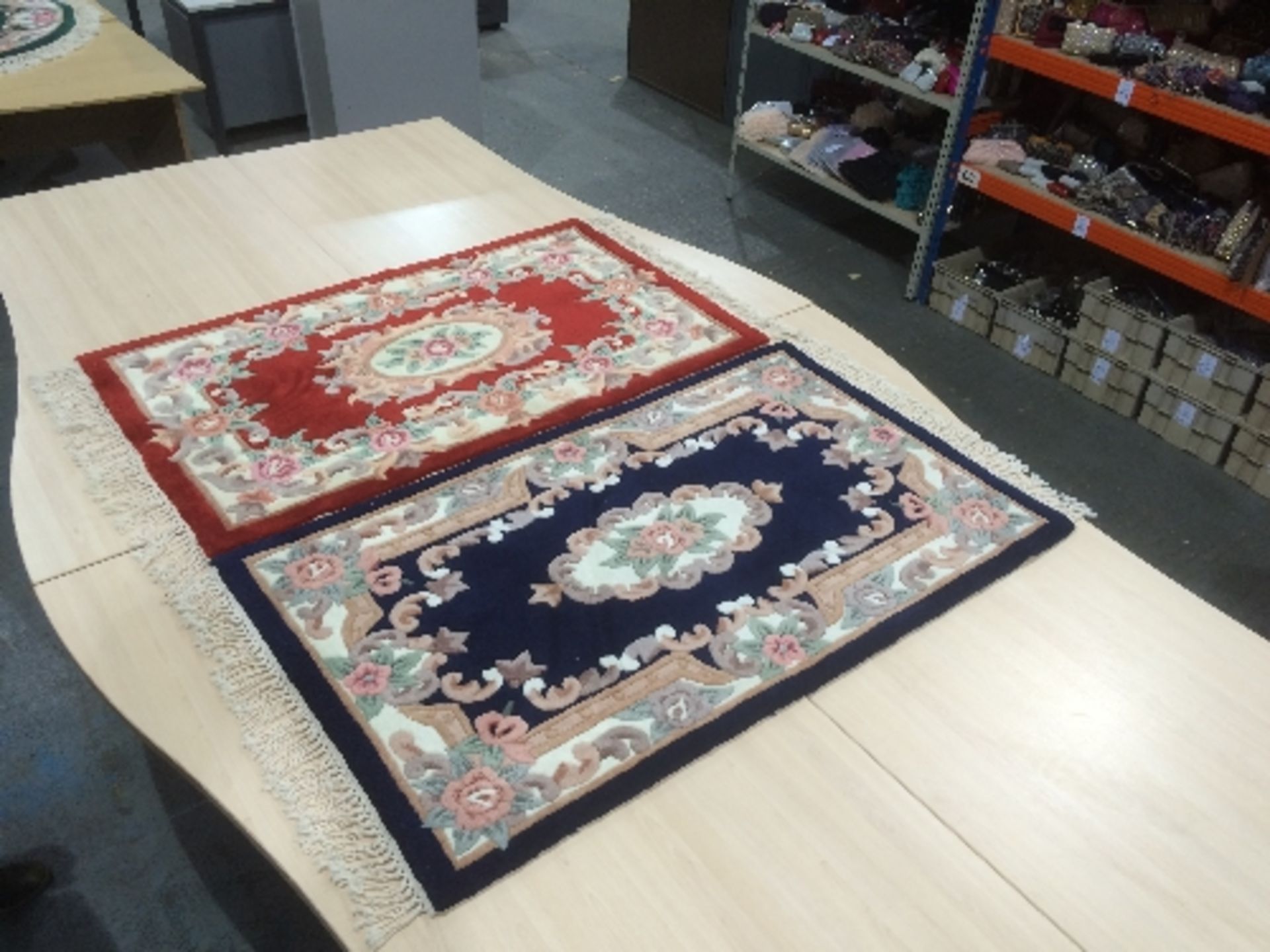 2 x Rectangle Rugs 150 x 75 cm