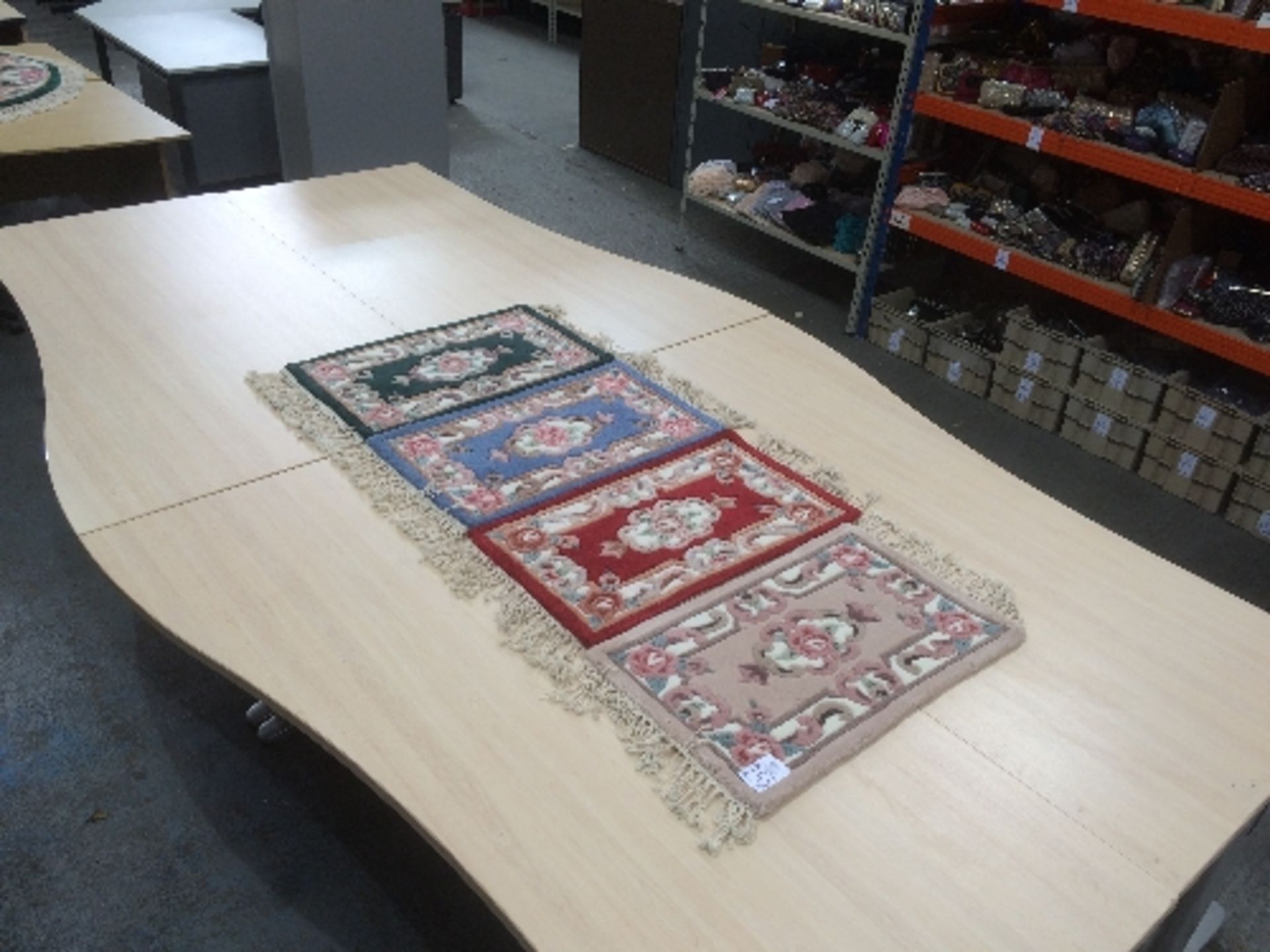 4 x Rectangle Rugs 74 x 43 cm