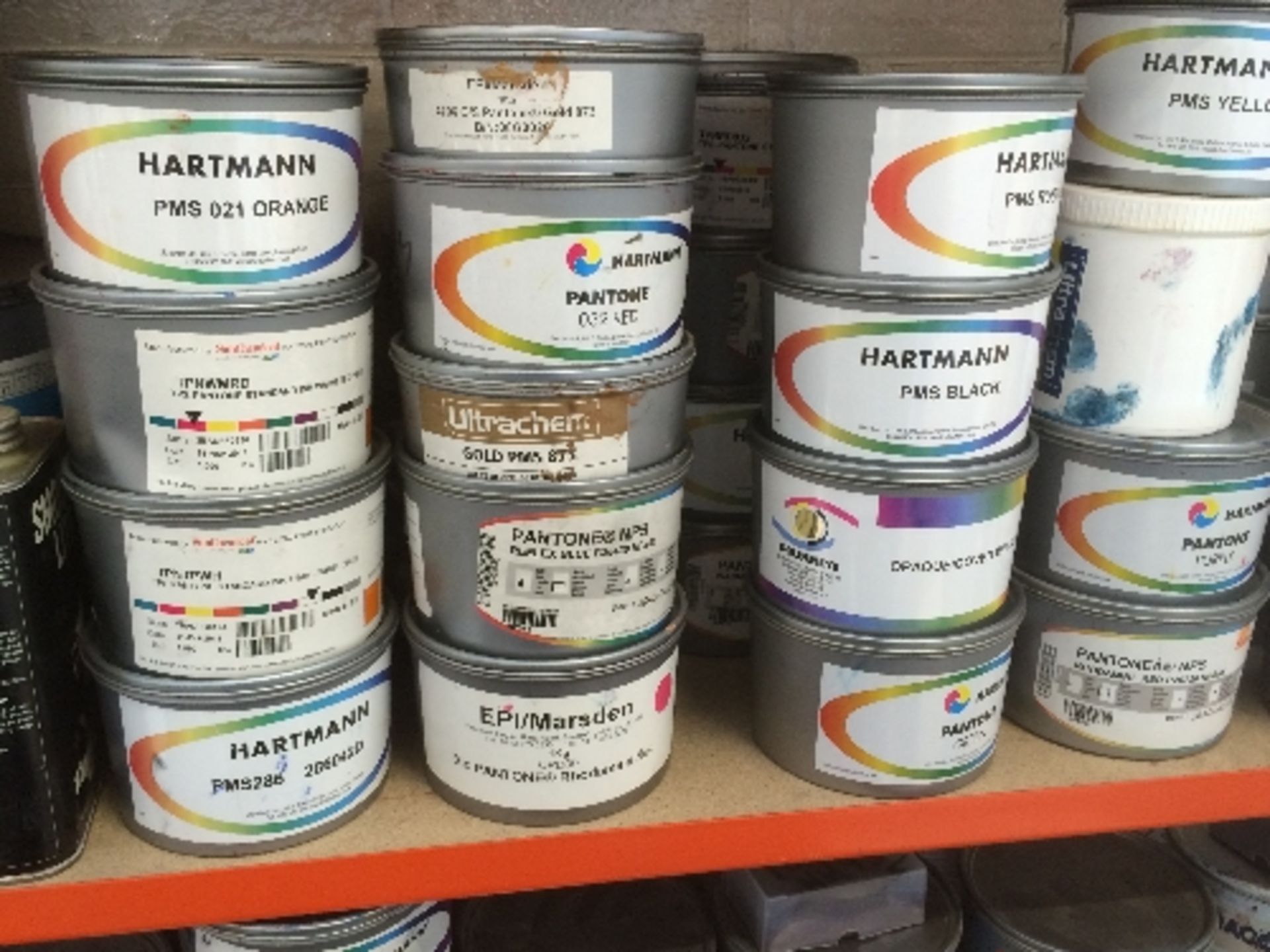Contents of rack including large quantity of full and part tubs of various printer inks, including - Image 3 of 5