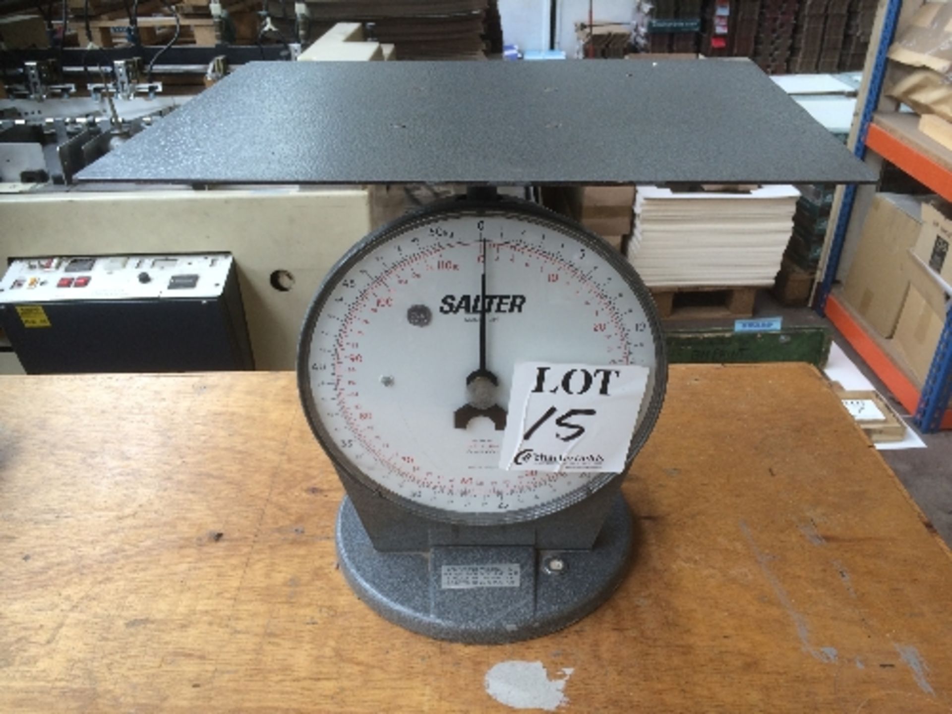Salter scales (50kg capacity)