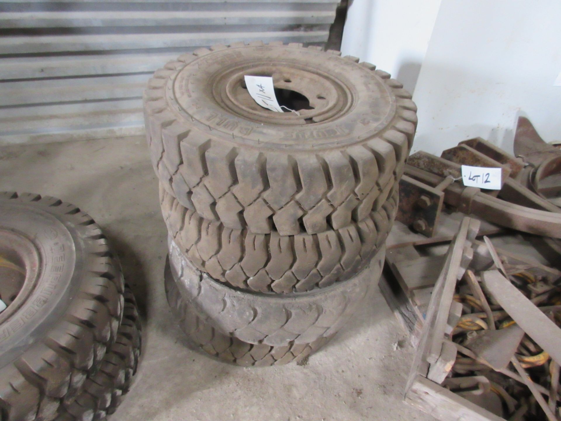 4no. 6.00-9 industrial tyres