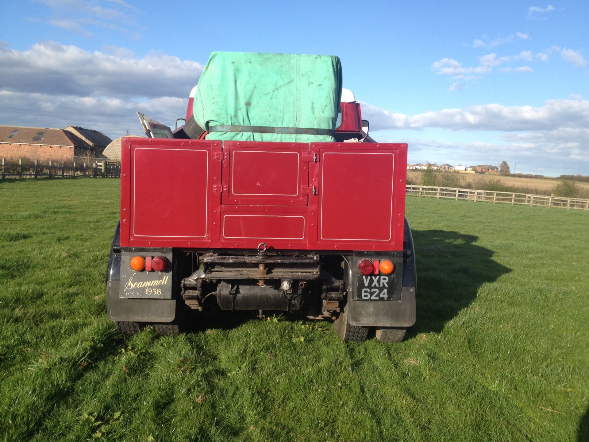 1958 Scammell MU17 ballast tractor fitted with 680 Leyland diesel engine.  Reg No. VXR 624 Chassis - Image 2 of 7