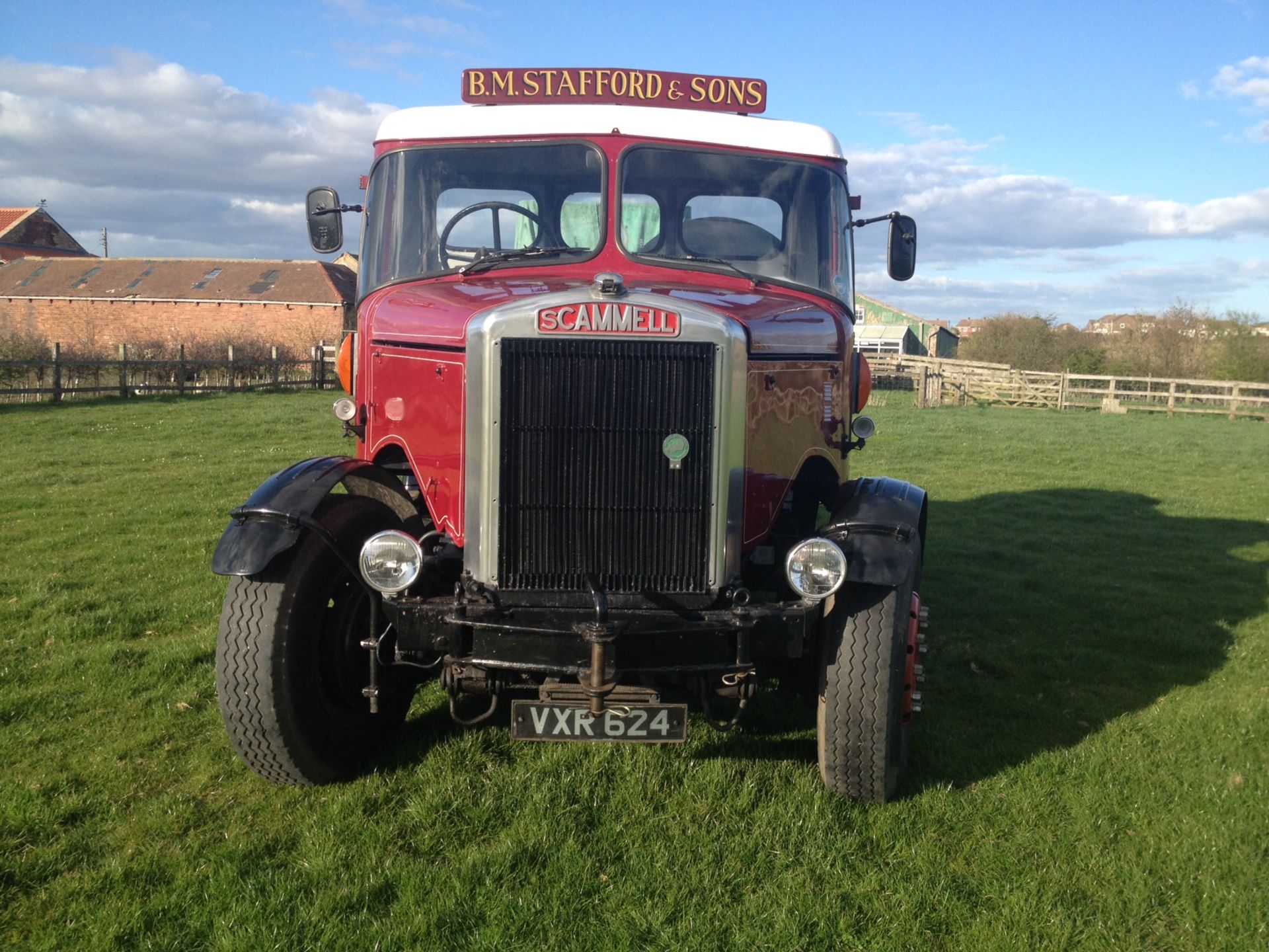 1958 Scammell MU17 ballast tractor fitted with 680 Leyland diesel engine.  Reg No. VXR 624 Chassis - Image 7 of 7