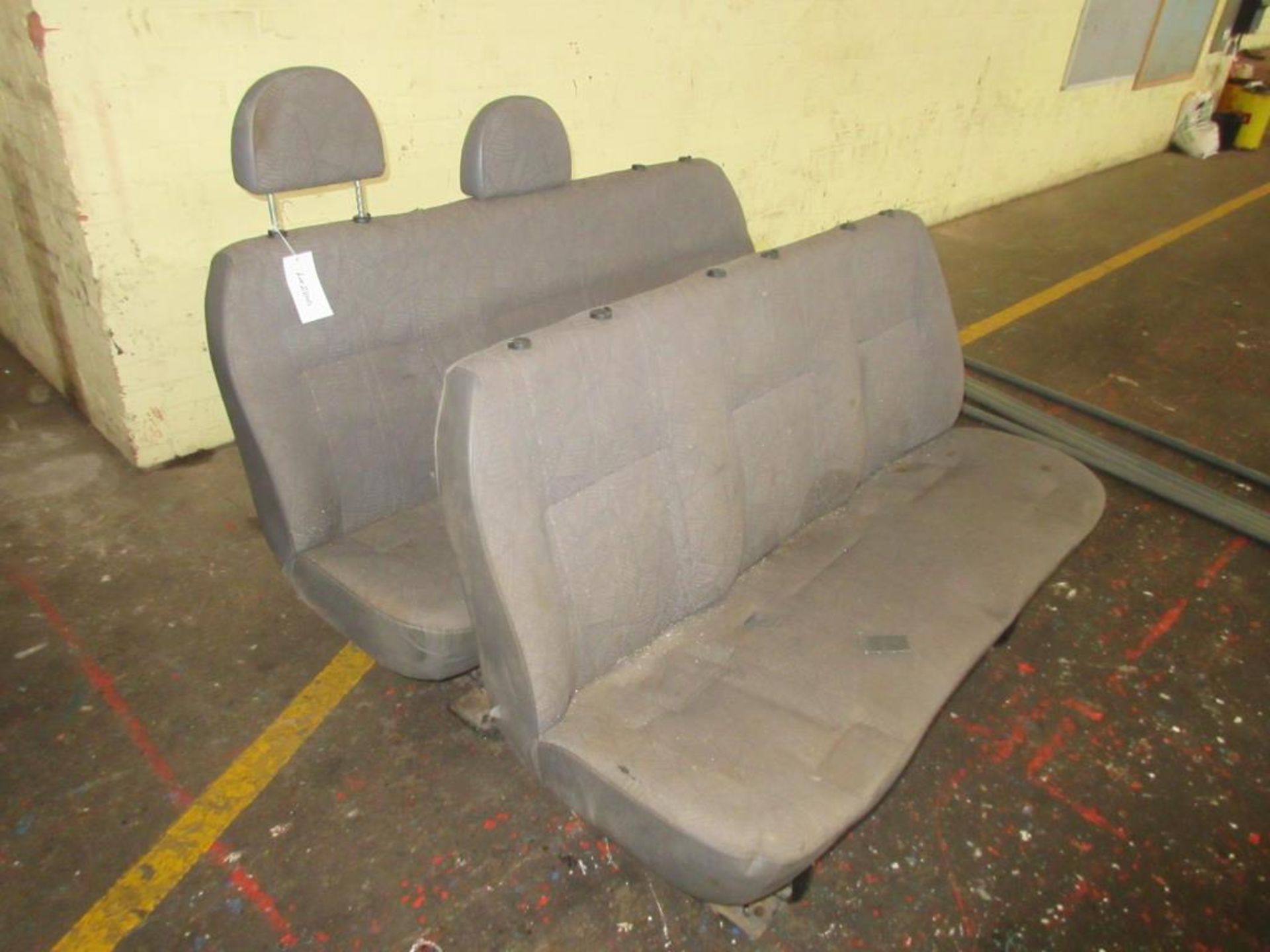 2no. Ford Transit 3 seat rear bench seats