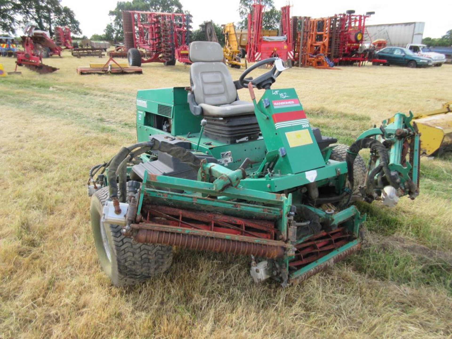 Ransomes 305 ride-on cylinder mower