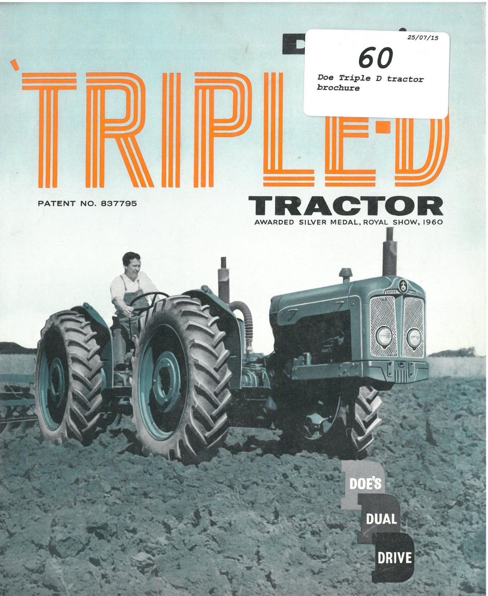 Doe Triple D tractor brochure