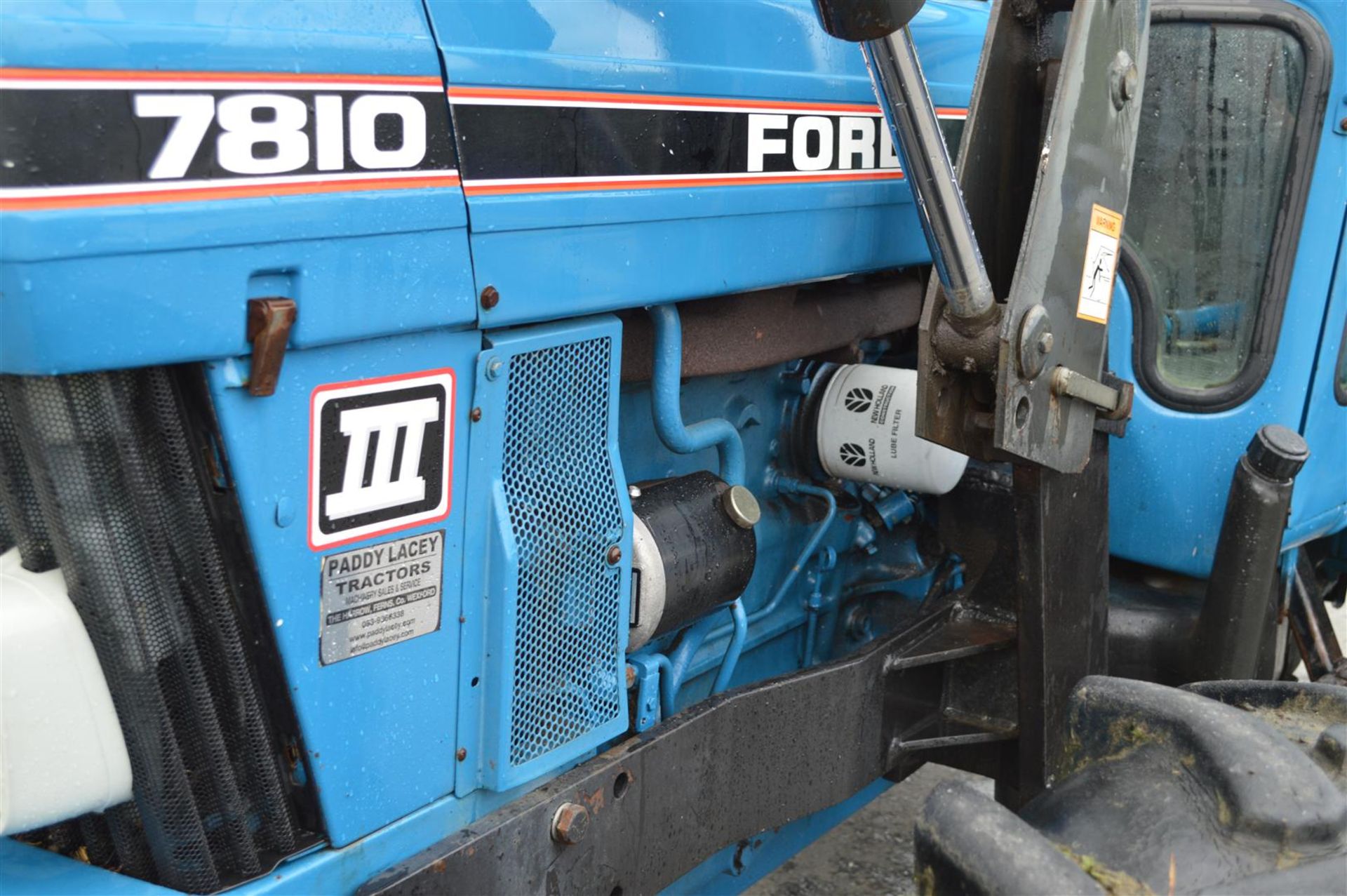 1991 FORD 7810 Series III 4wd 6cylinder TRACTOR Reg No: 91WW11001 (Irish) Serial No: BC74846 - Image 7 of 7