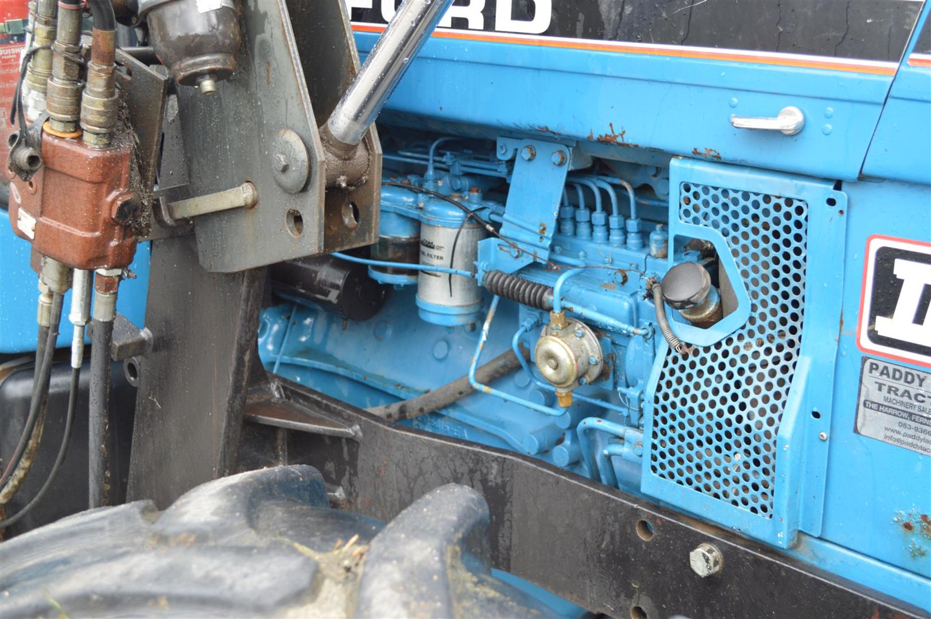 1991 FORD 7810 Series III 4wd 6cylinder TRACTOR Reg No: 91WW11001 (Irish) Serial No: BC74846 - Image 6 of 7