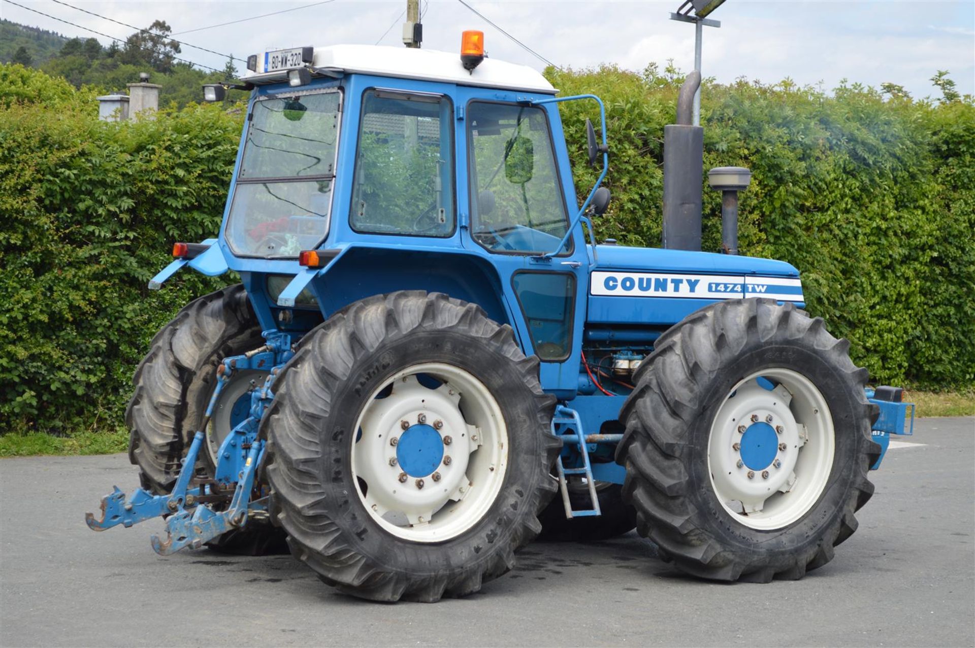 1980 County 1474 TW 4wd 6cylinder TRACTOR Reg. No. 80WWW320 Serial No. 41253904766 The 1474 was - Image 14 of 14