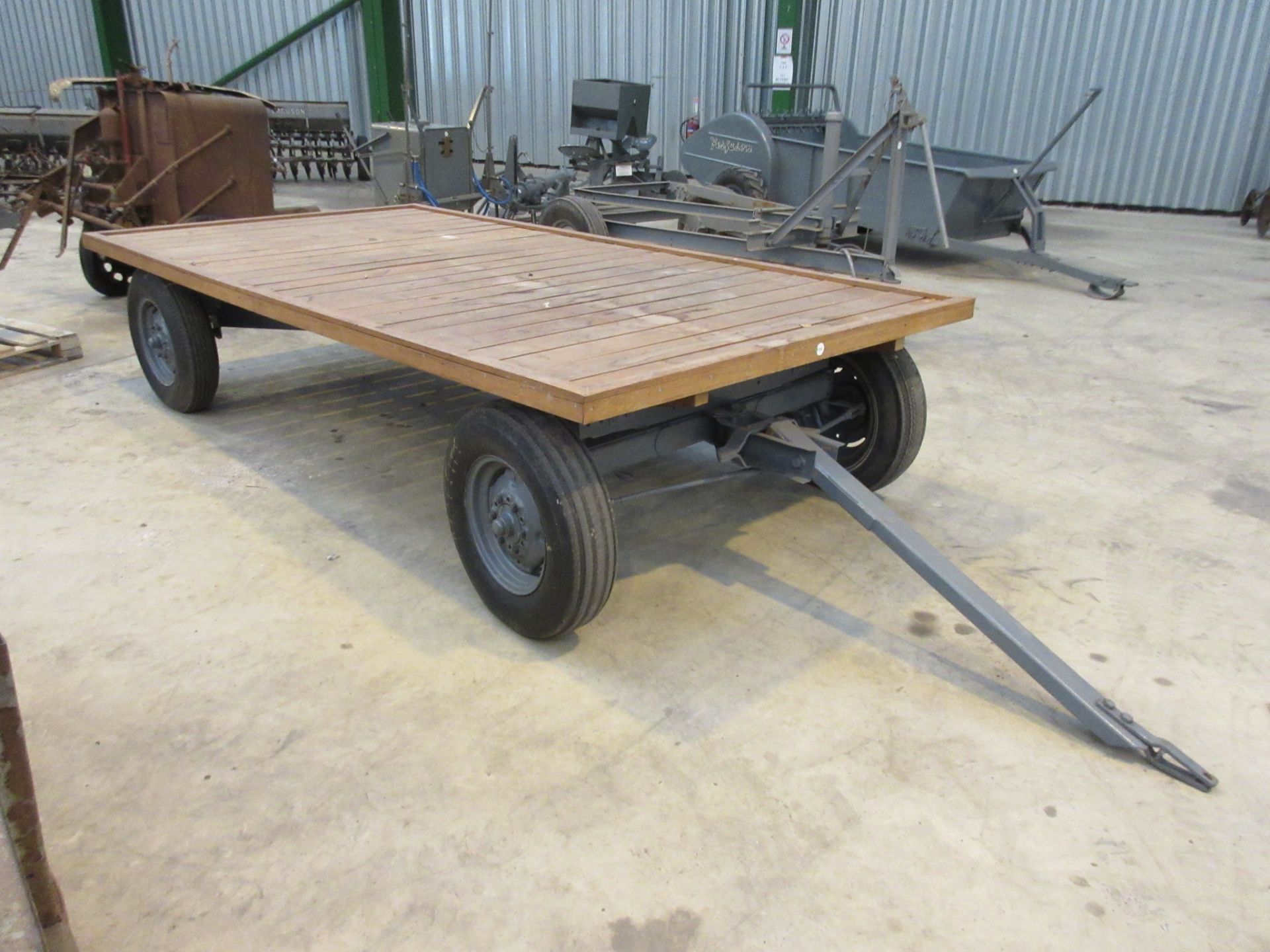 Ferguson 3ton 4wheel flat bed wagon.  Only offered in North America W-JO-22