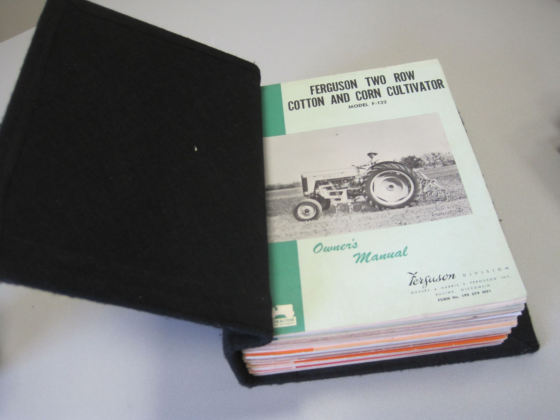 Ferguson System Owners Manuals, Parts Lists and Operating/Assembly Instructions a bound volume of