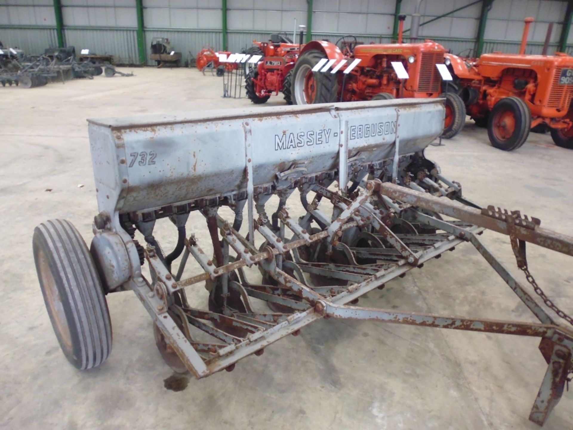 Massey Ferguson 13row trailed coulter seed drill, Model 732 Sn.A9651 - Image 3 of 4