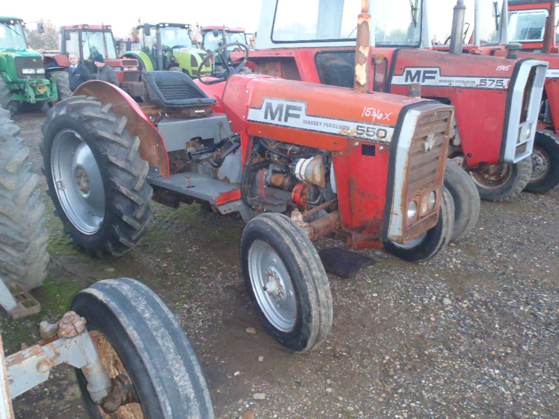 Massey Ferguson 550 2wd Tractor. No V5. Ser.No.617653 - Image 3 of 9
