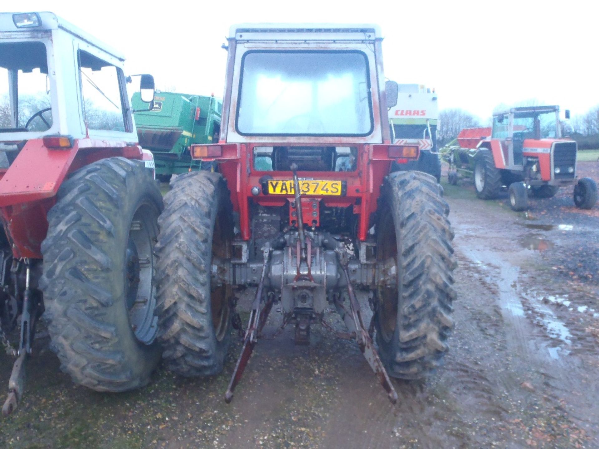 Massey Ferguson 575 Tractor Reg No YAH 374S Ser No 268733 - Image 4 of 9