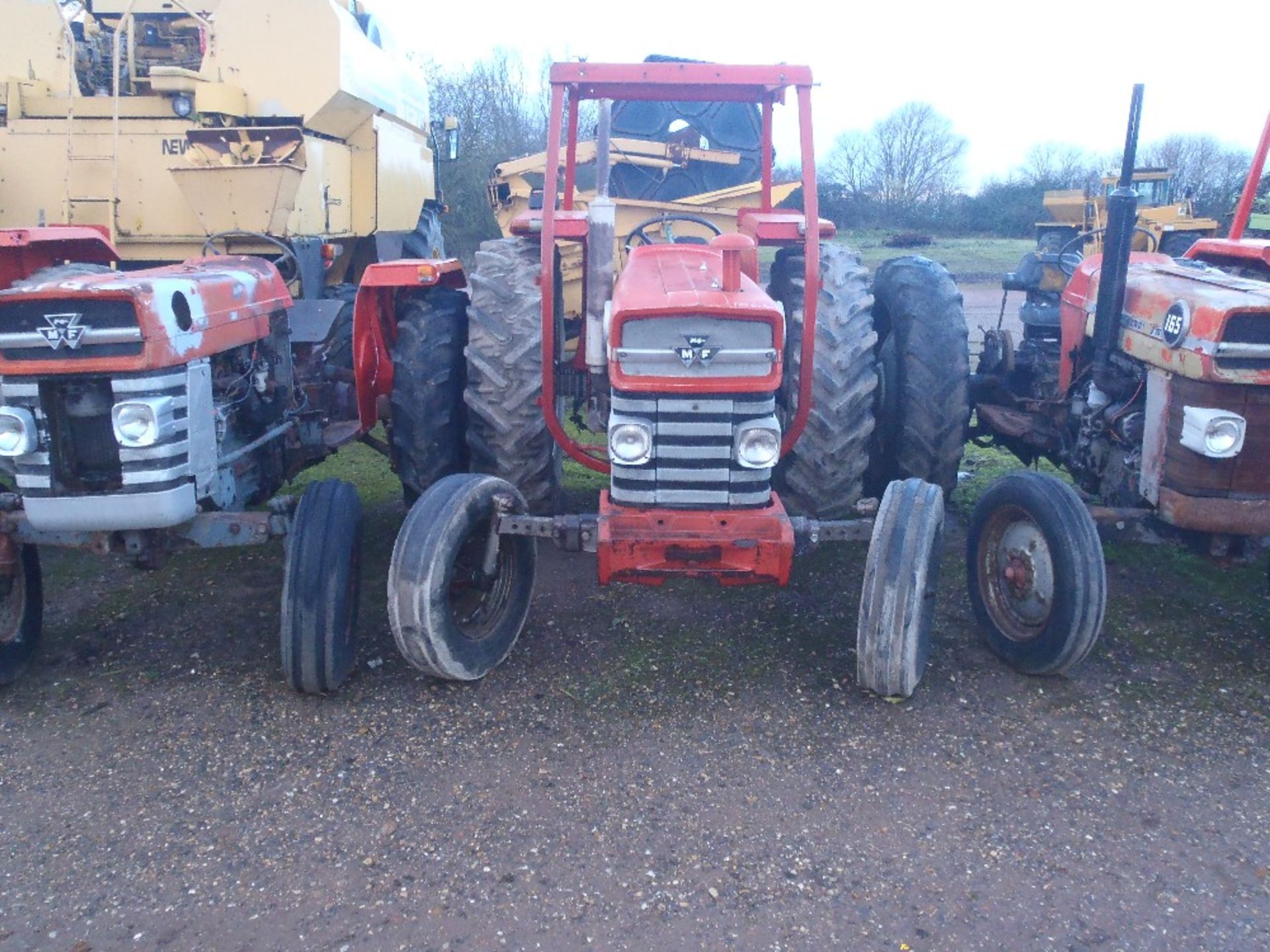 Massey ferguson 168 Tractor With 4 Bolt Lift Pump. Power Steering. V5 will be supplied Ser No - Image 2 of 2