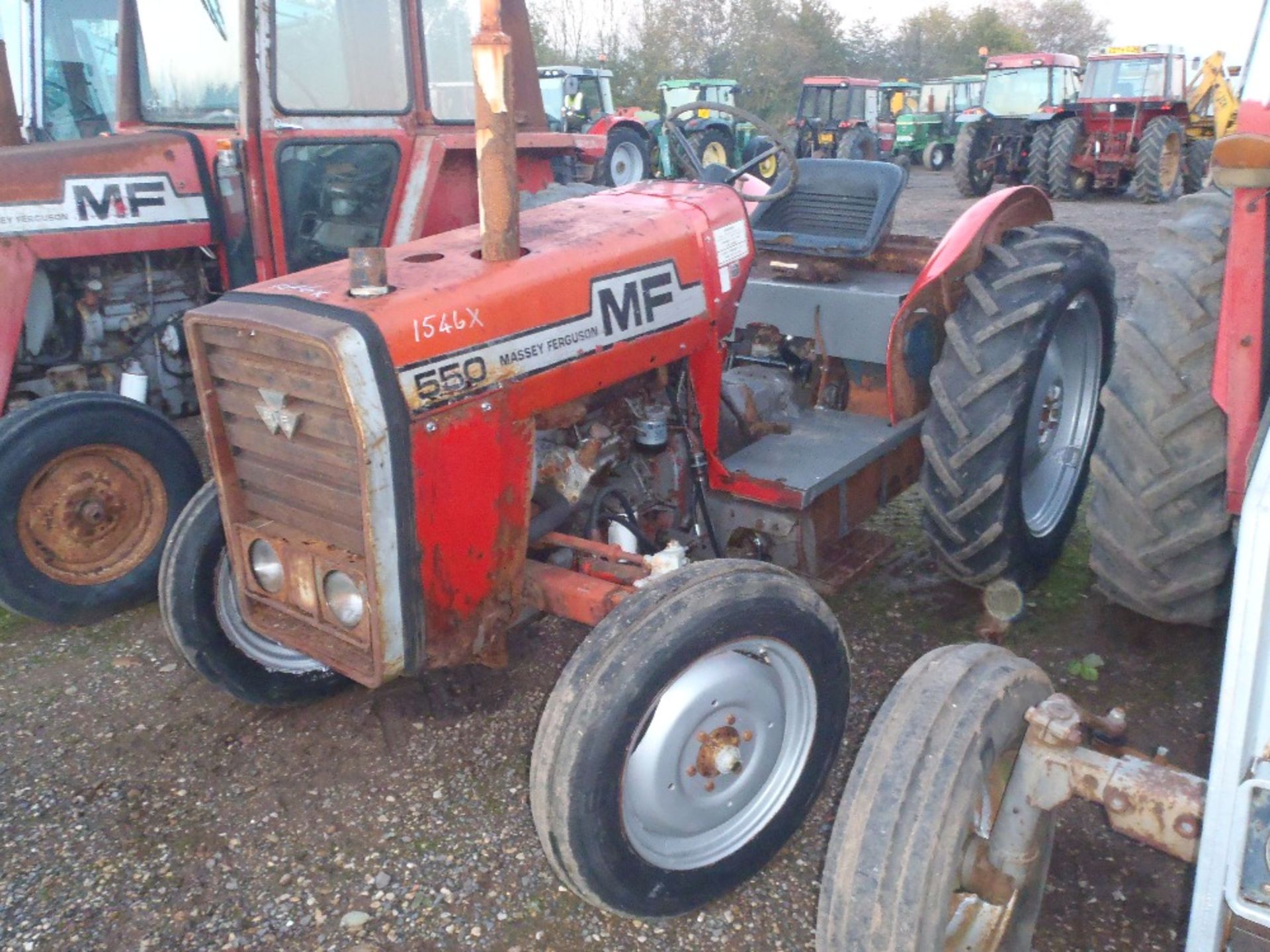 Massey Ferguson 550 2wd Tractor. No V5. Ser.No.617653