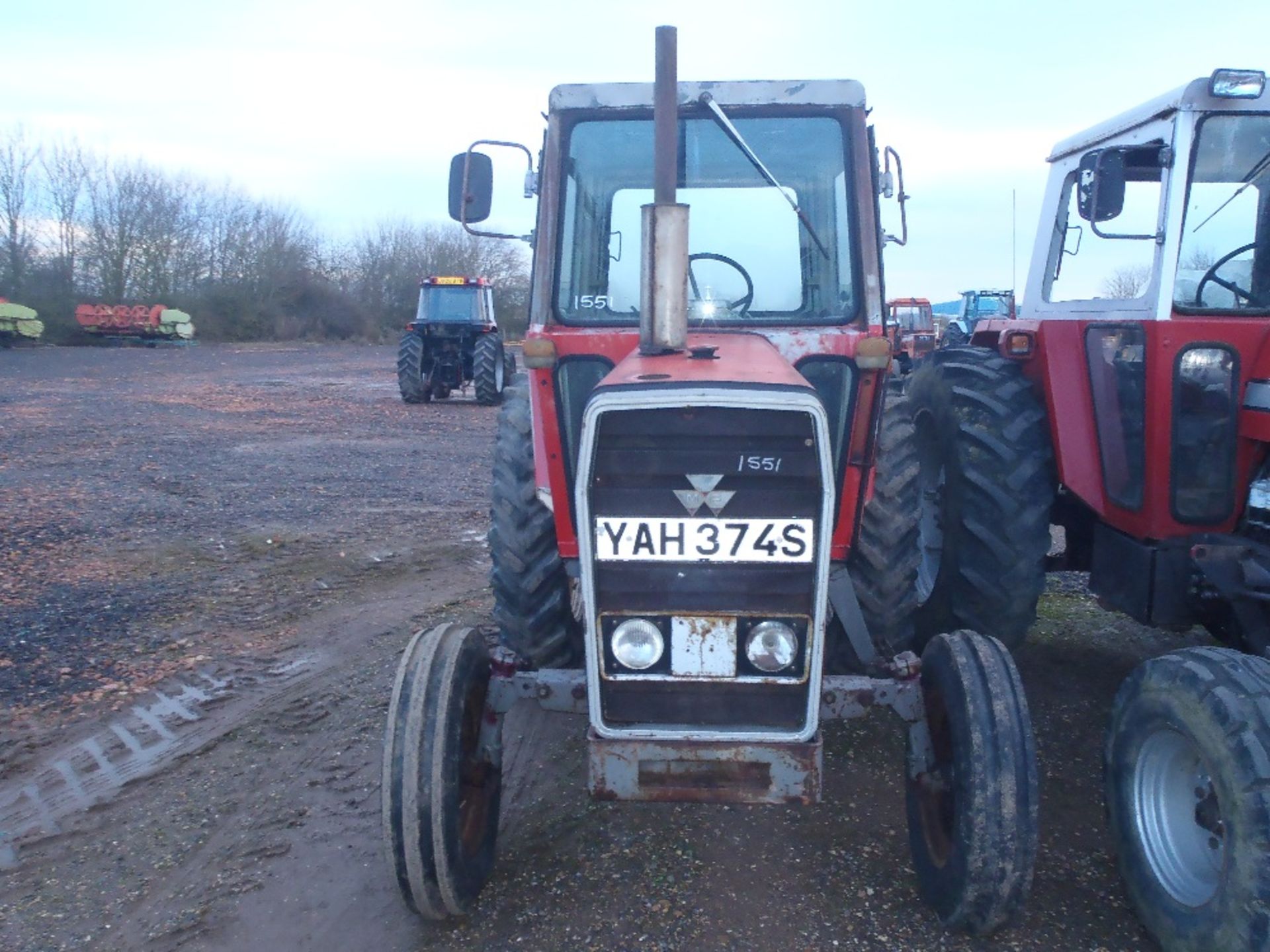 Massey Ferguson 575 Tractor Reg No YAH 374S Ser No 268733 - Image 2 of 9