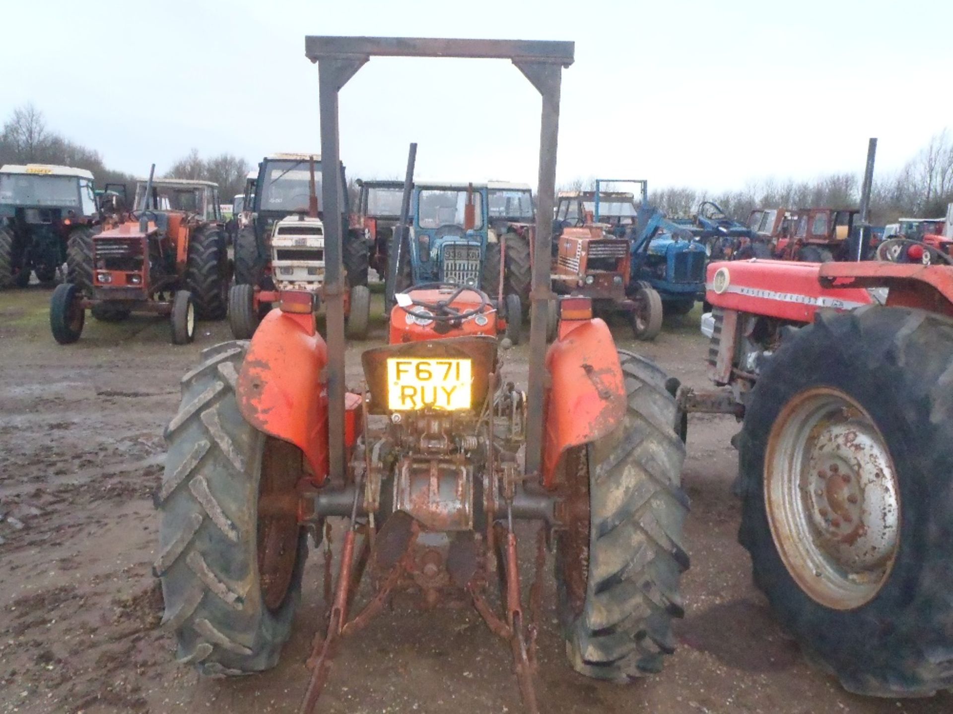 Massey Ferguson 230 Tractor Reg No. F671 RUY - Image 4 of 9