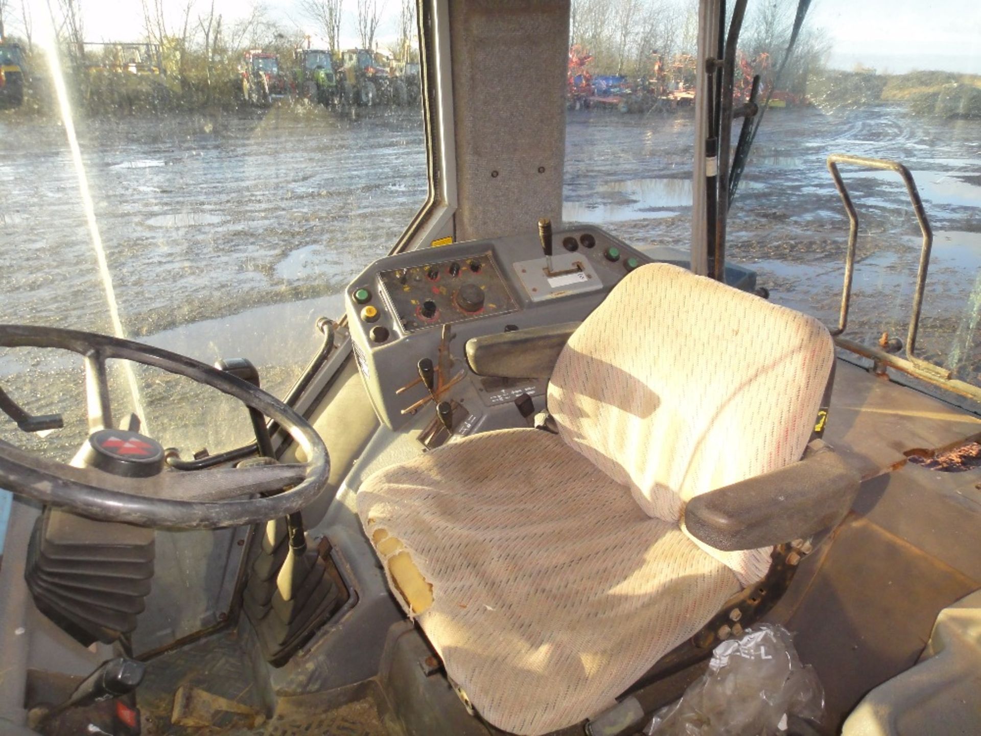 Massey Ferguson 3070 Tractor with Hyd Arms, Spare Bucket Reg No K849 PJU Ser No 005013 - Image 16 of 24