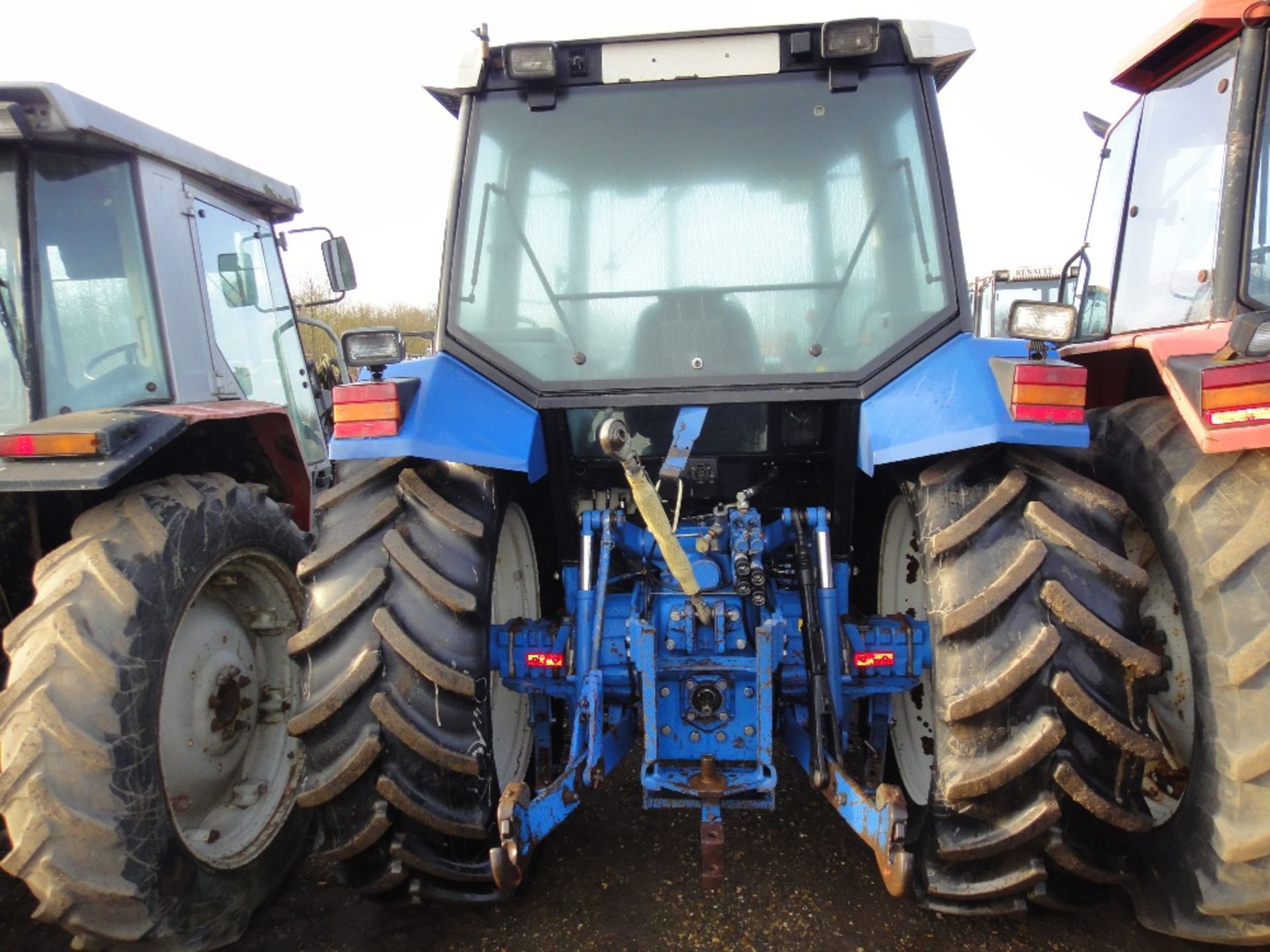 1994 Ford/New Holland 7840 SLDP 4wd Tractor. Circa 8200 hrs. French registration book will be - Image 6 of 14