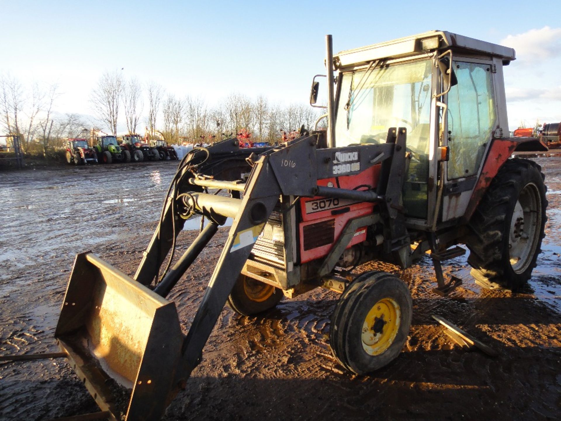 Massey Ferguson 3070 Tractor with Hyd Arms, Spare Bucket Reg No K849 PJU Ser No 005013 - Image 2 of 24