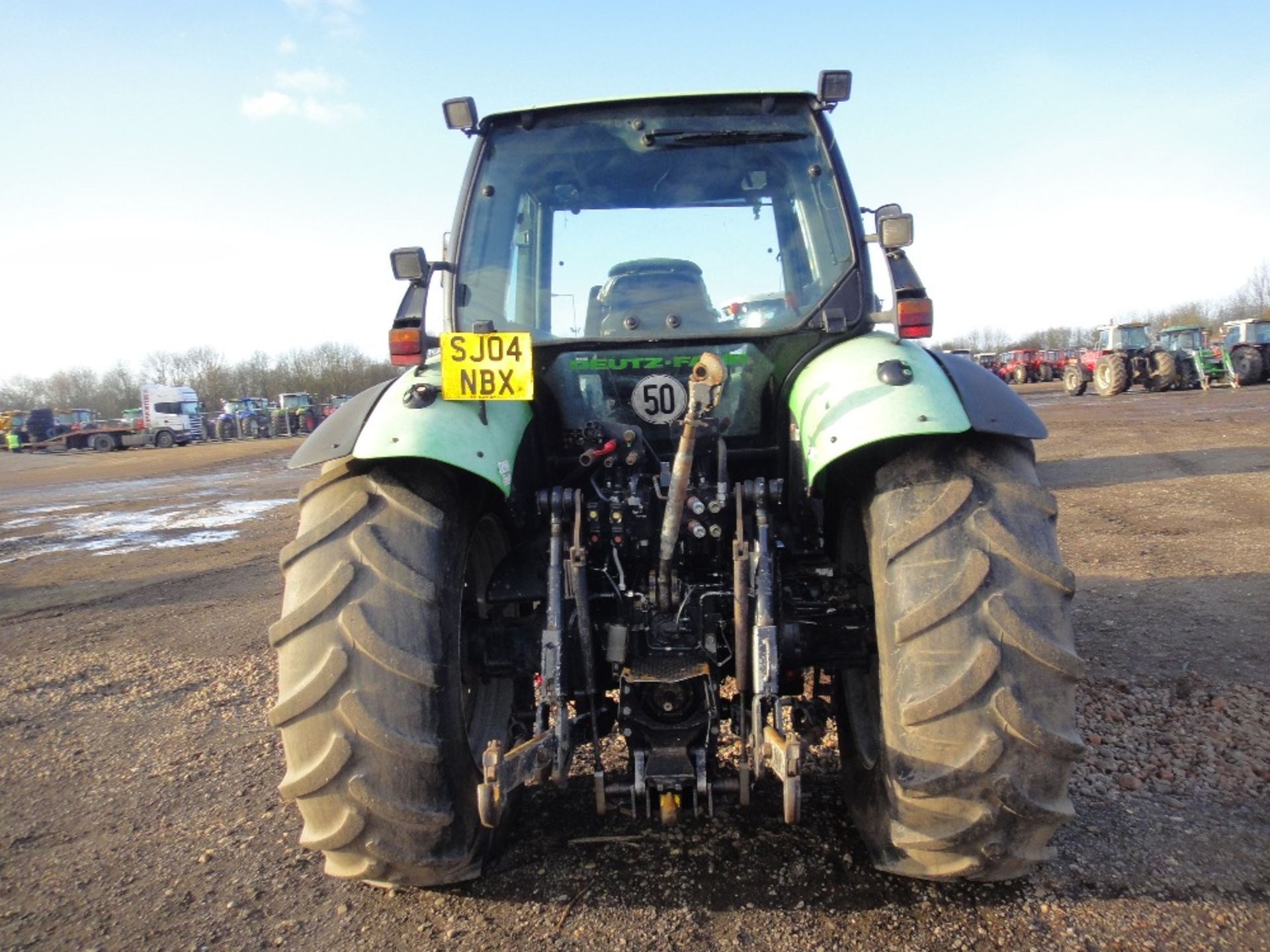 Deutz 150 4wd Tractor Reg No. SJ04 NBX - Image 7 of 16