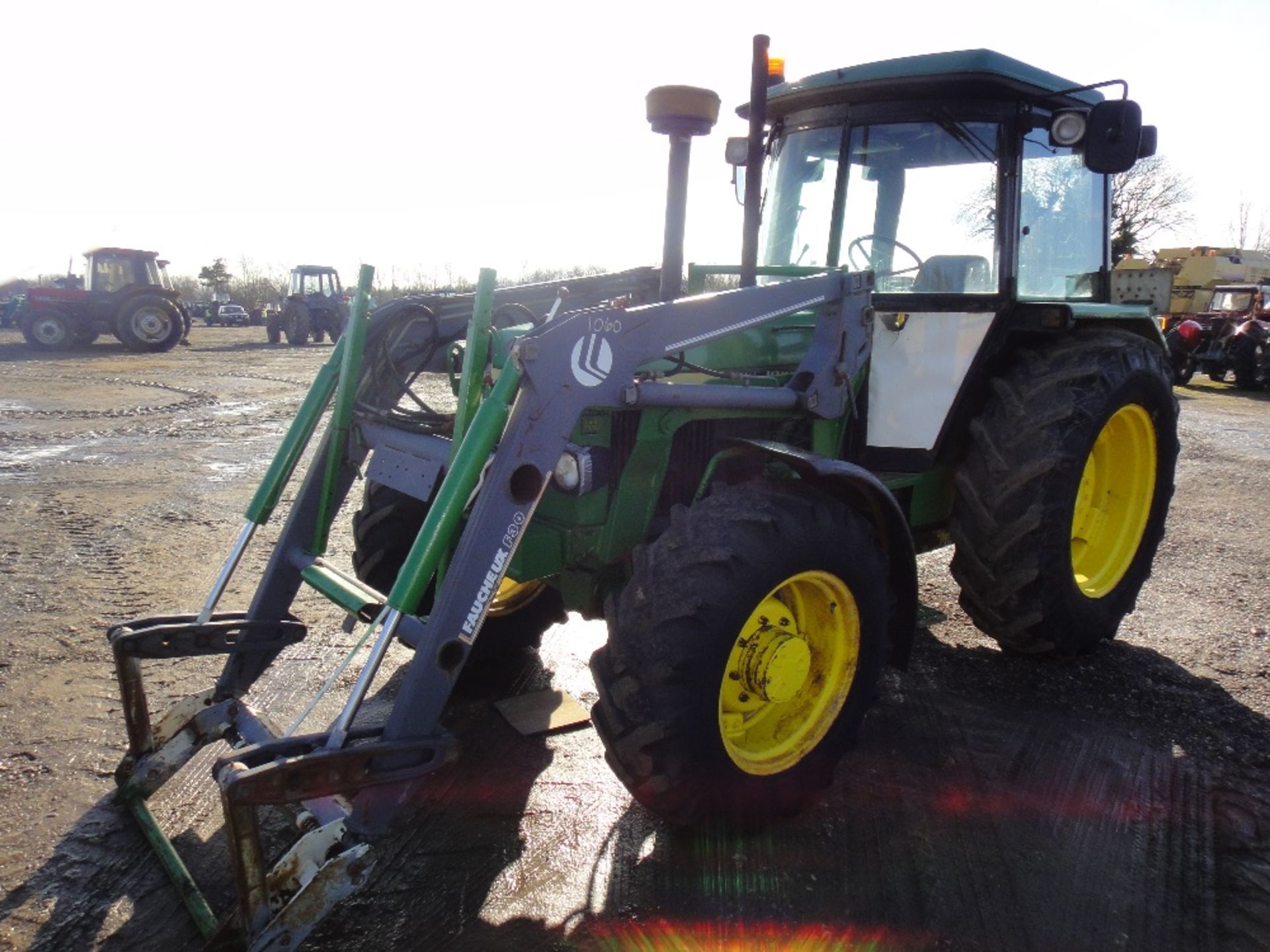 John Deere 2850 Tractor with Loader Reg No J512 ASO