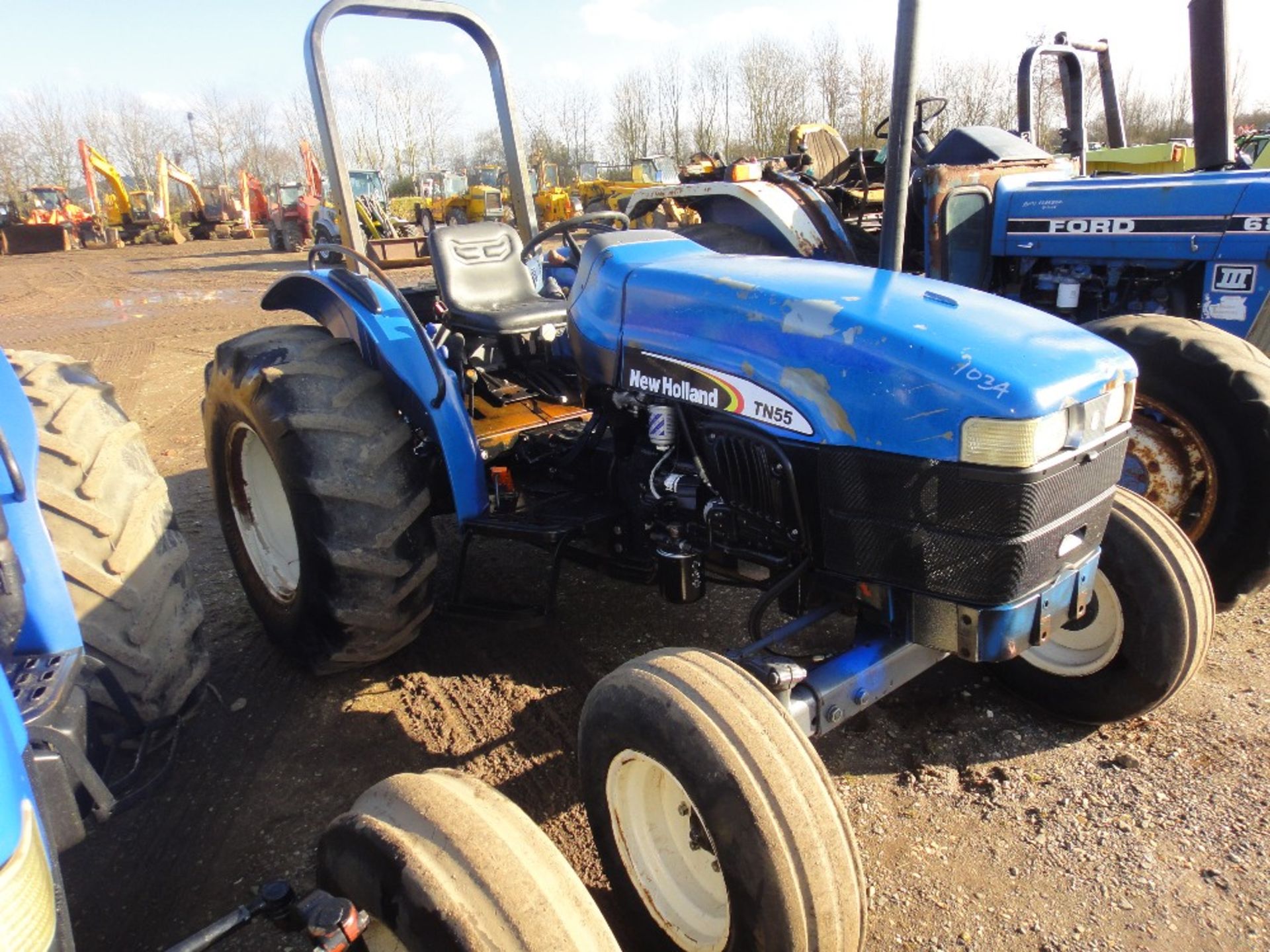 New Holland TN55 Tractor Ser No 00123654 - Image 3 of 9