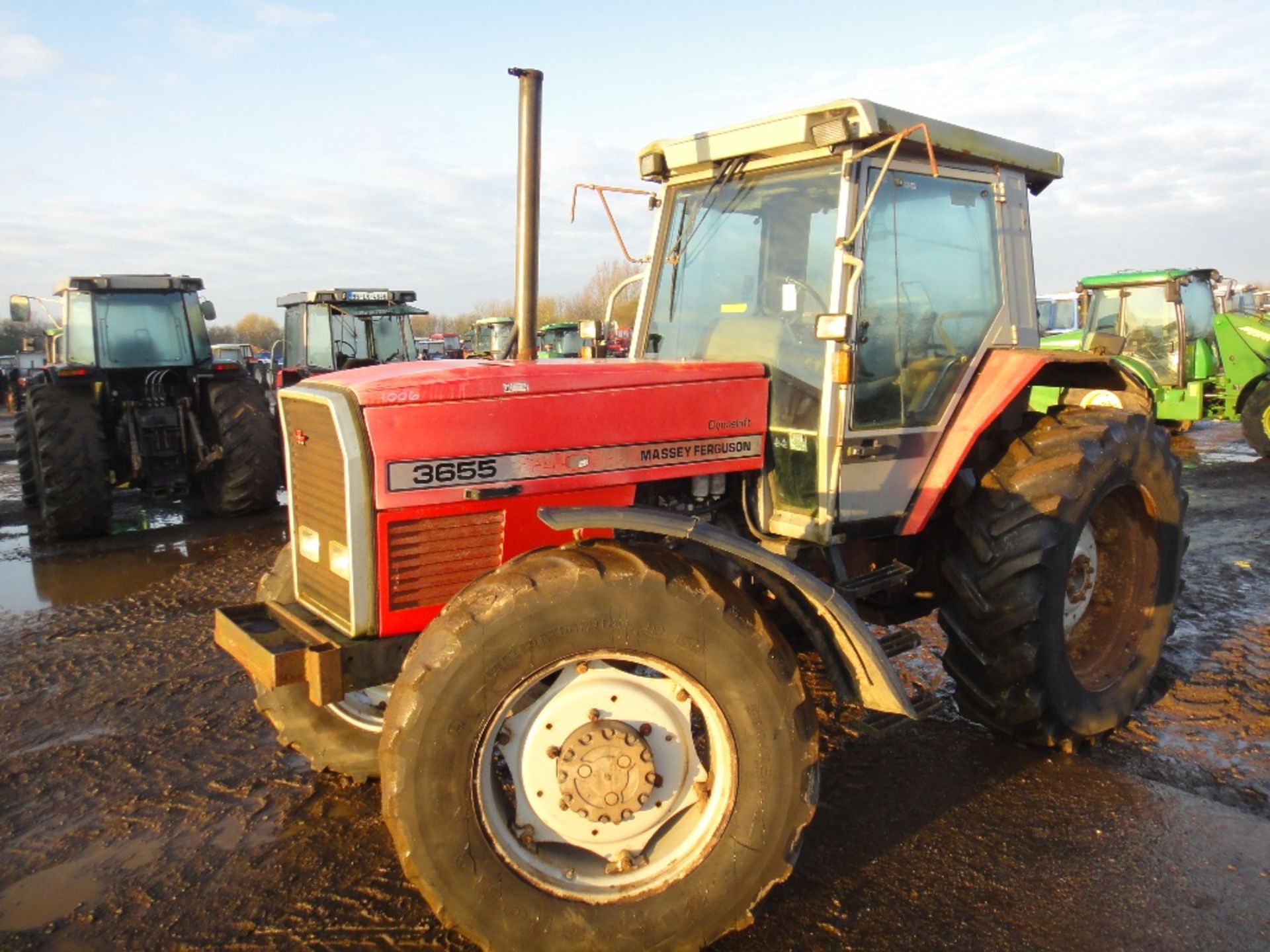 Massey Ferguson 3655 4wd Dynashift Tractor  Reg No K790 JYC   Ser No A352013