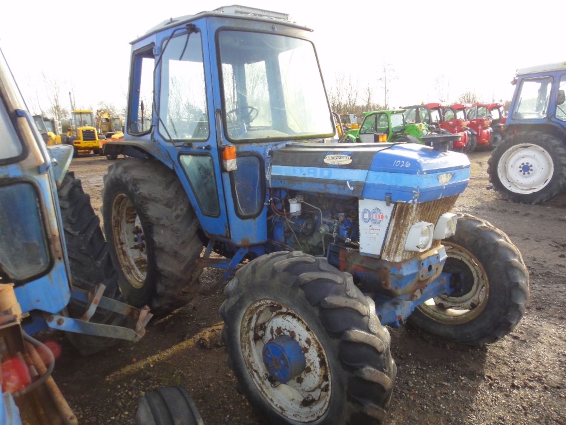 Ford 7610 4wd Tractor Serial No. BA46637 - Image 3 of 10