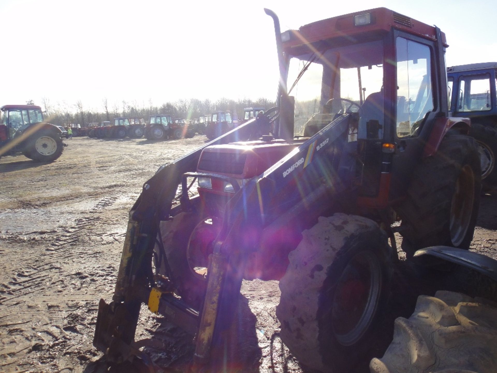 Case International 895XL 4wd Duo Tractor With Bomford Loader, 16.9x34 Tyres Reg No K290 HVJ Ser No