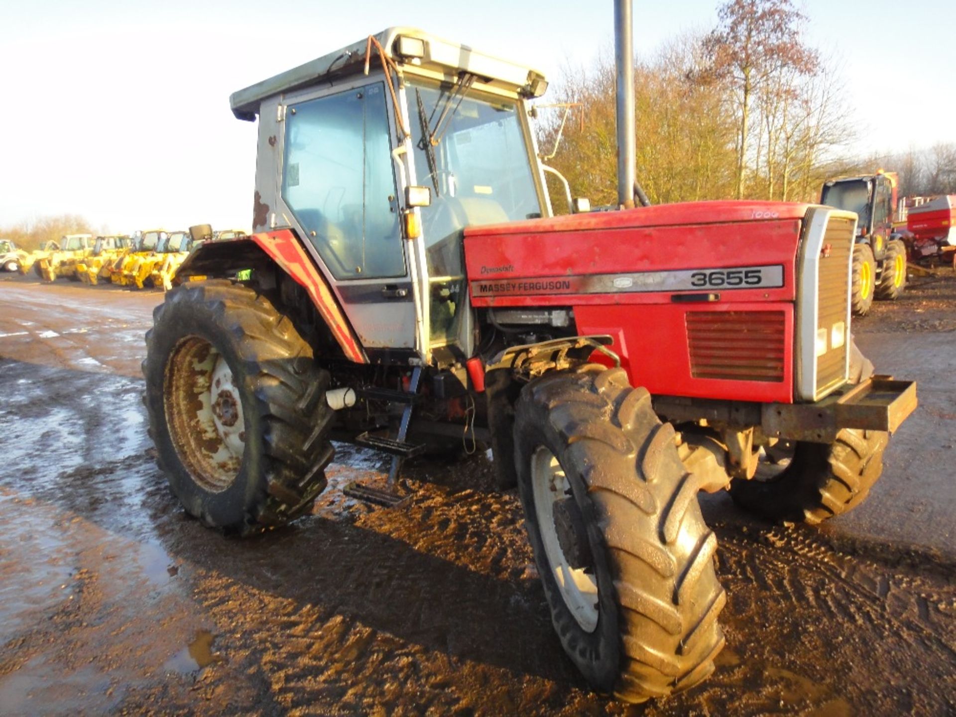 Massey Ferguson 3655 4wd Dynashift Tractor  Reg No K790 JYC   Ser No A352013 - Image 3 of 9