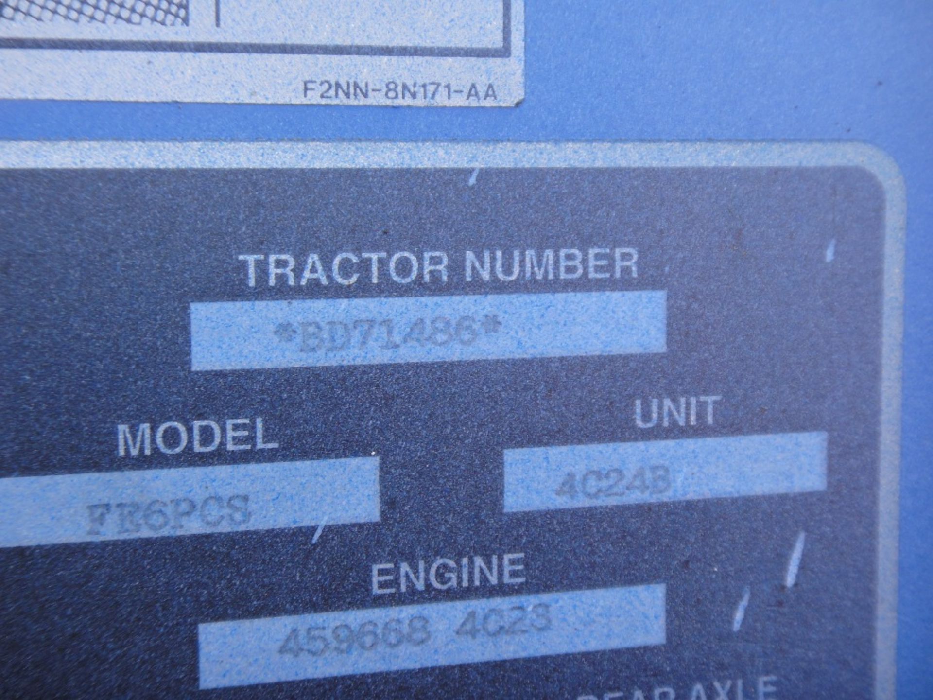 1994 Ford/New Holland 7840 SLDP 4wd Tractor. Circa 8200 hrs. French registration book will be - Image 14 of 14