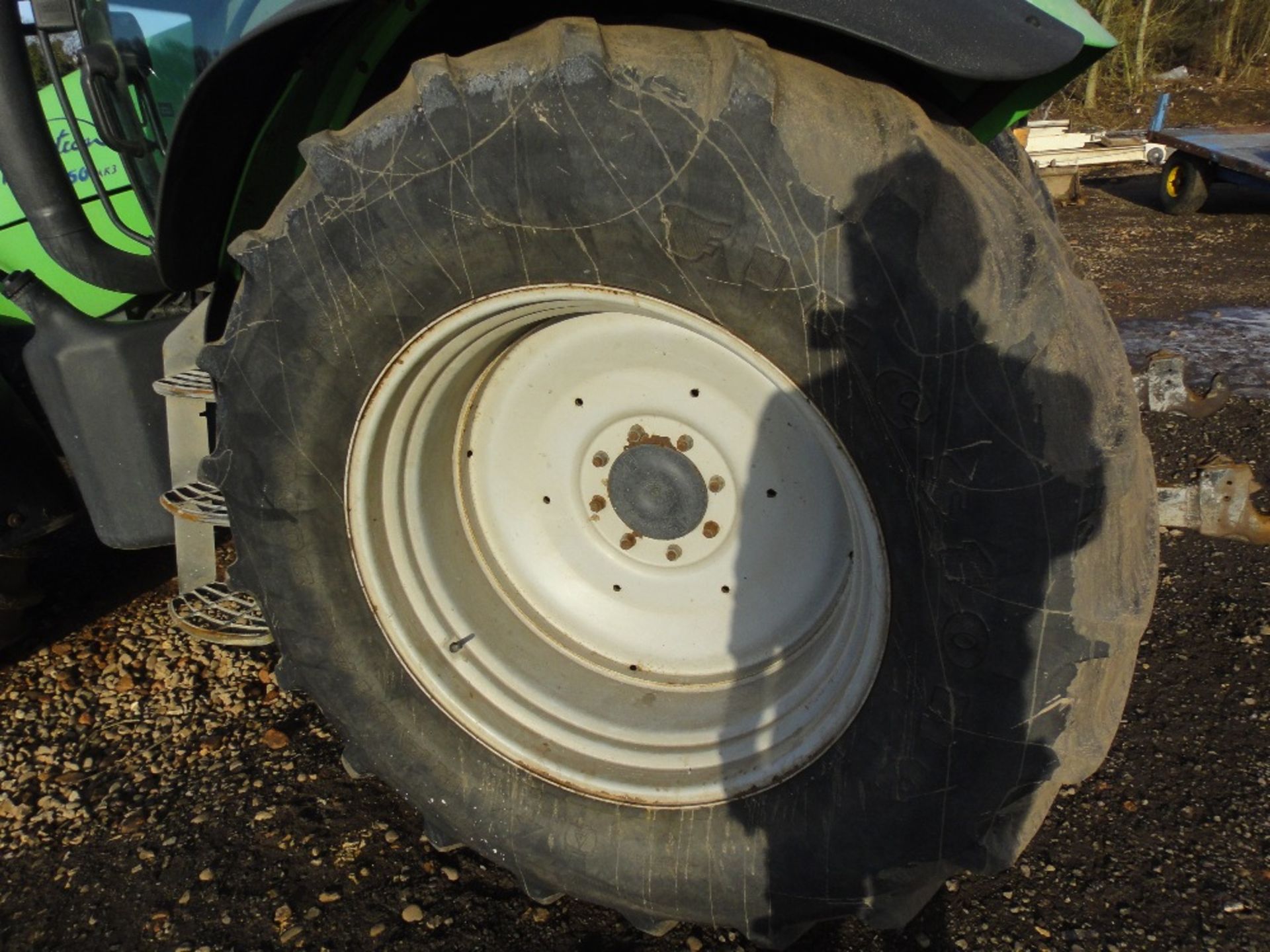 Deutz 150 4wd Tractor Reg No. SJ04 NBX - Image 11 of 16