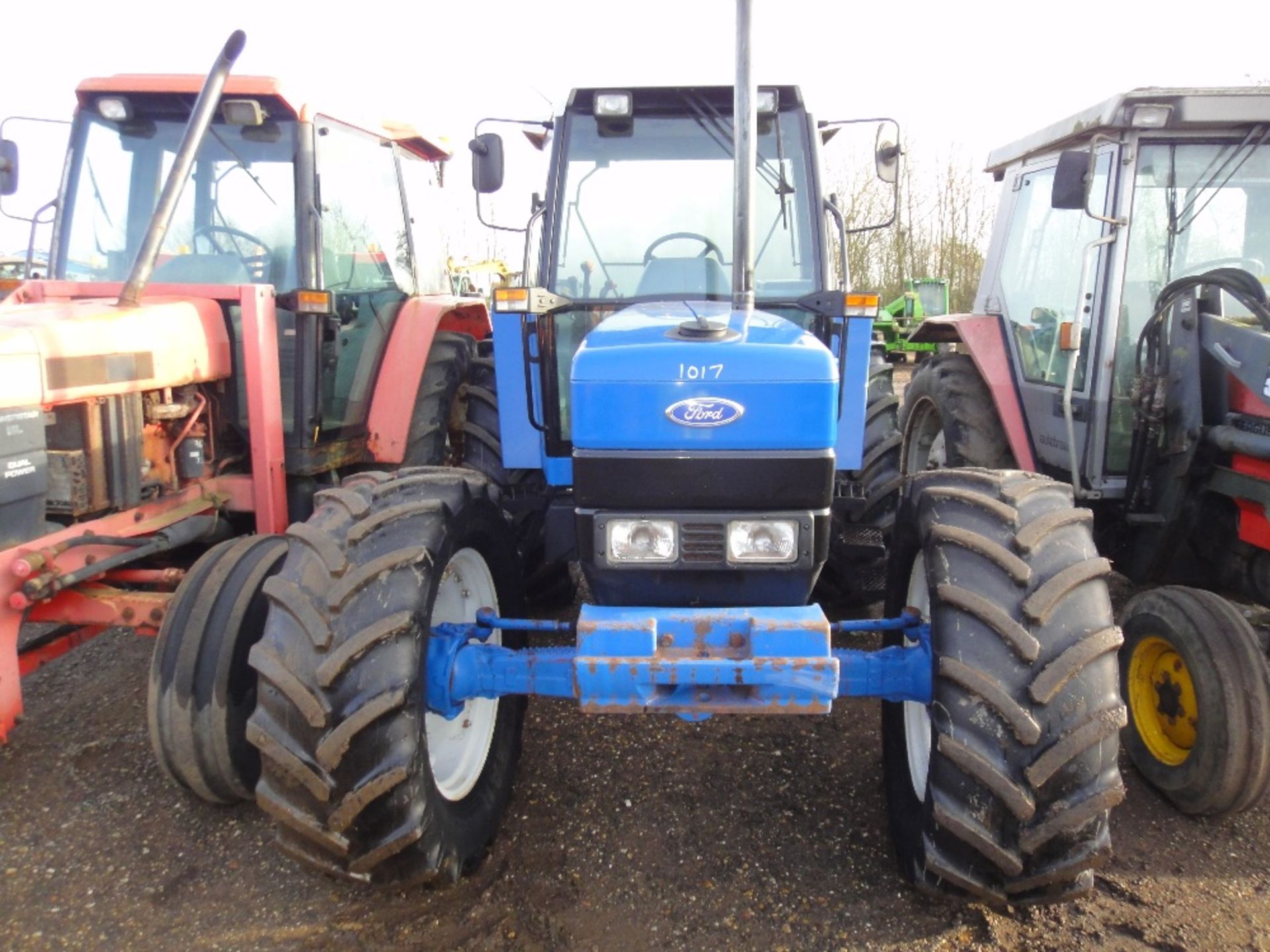 1994 Ford/New Holland 7840 SLDP 4wd Tractor. Circa 8200 hrs. French registration book will be - Image 2 of 14