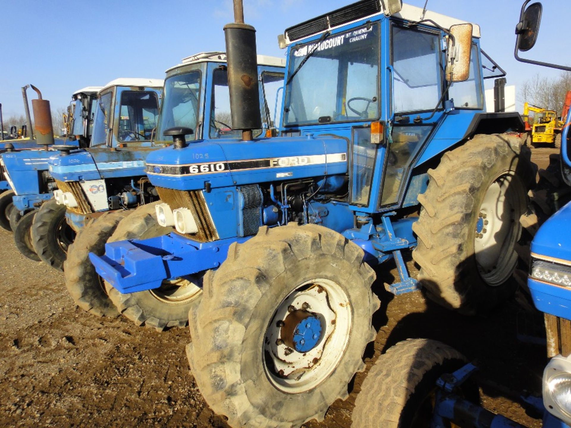 Ford 6610 Tractor V5 will be supplied Ser No BB02608