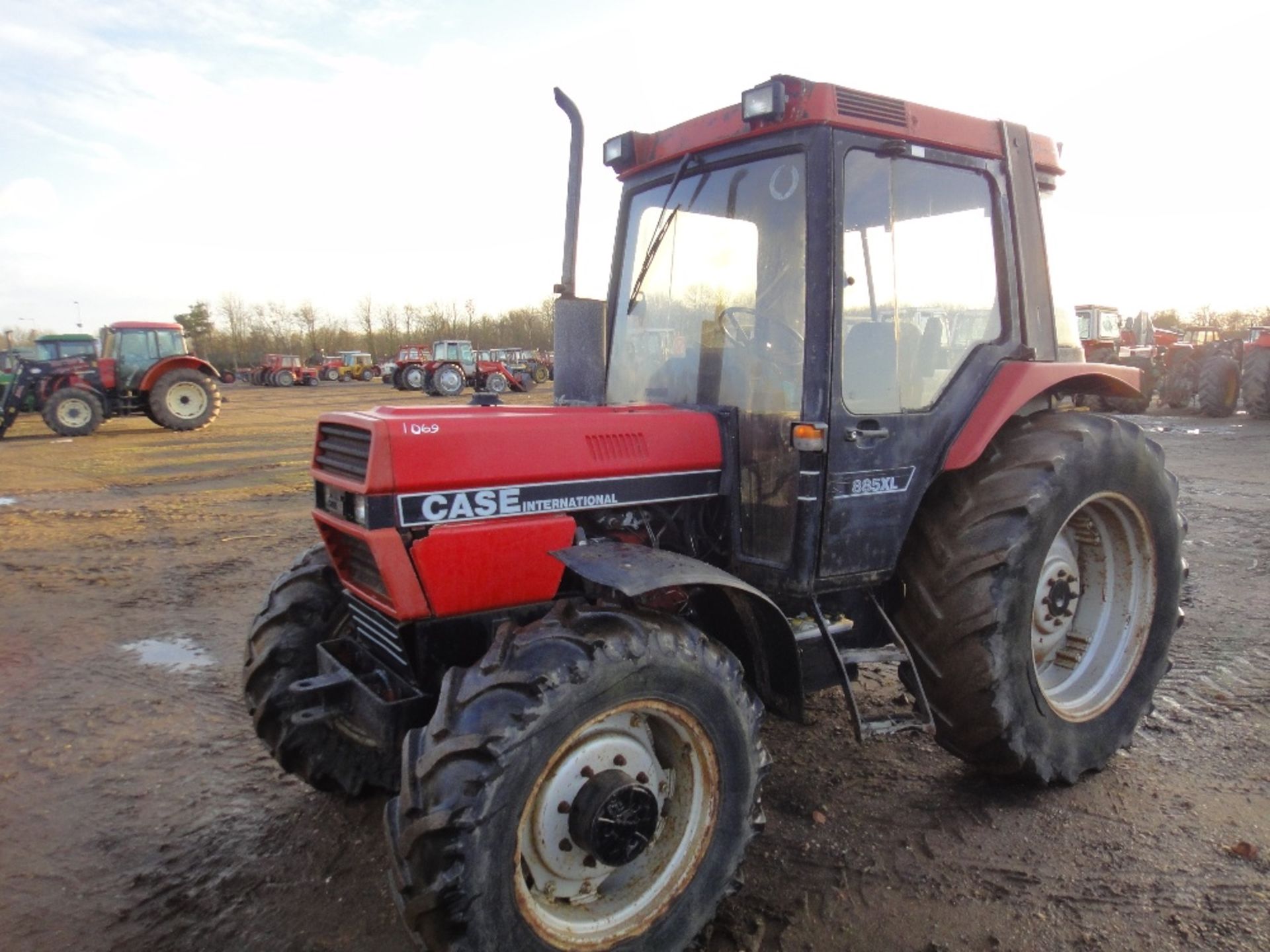 Case 885 XL 4wd Tractor Reg No. G504 ARF Ser No B030129