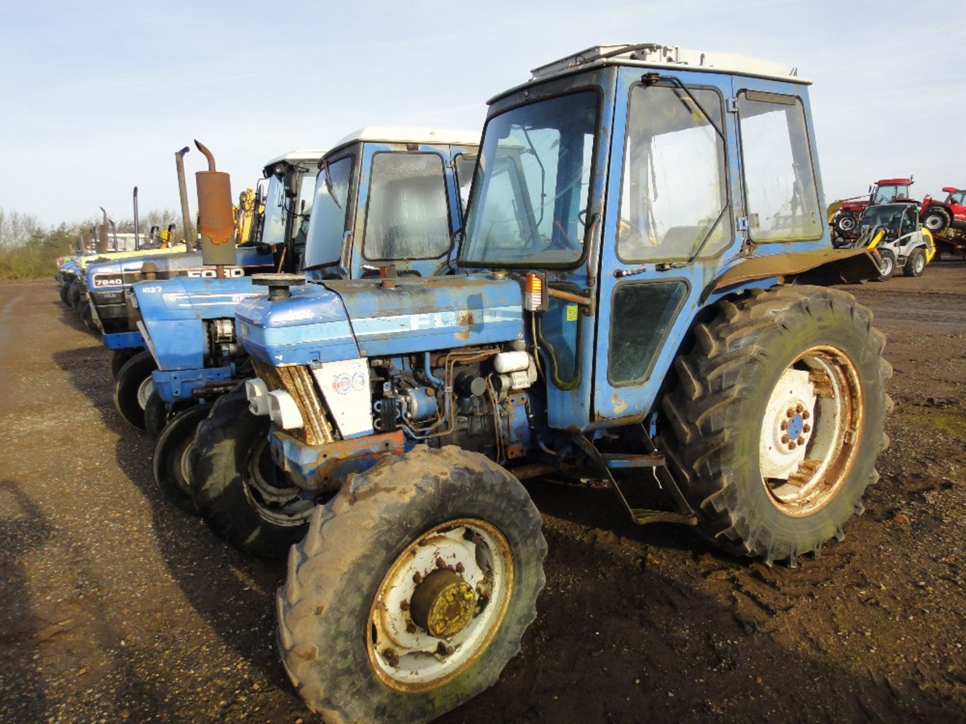 Ford 7610 4wd Tractor Serial No. BA46637