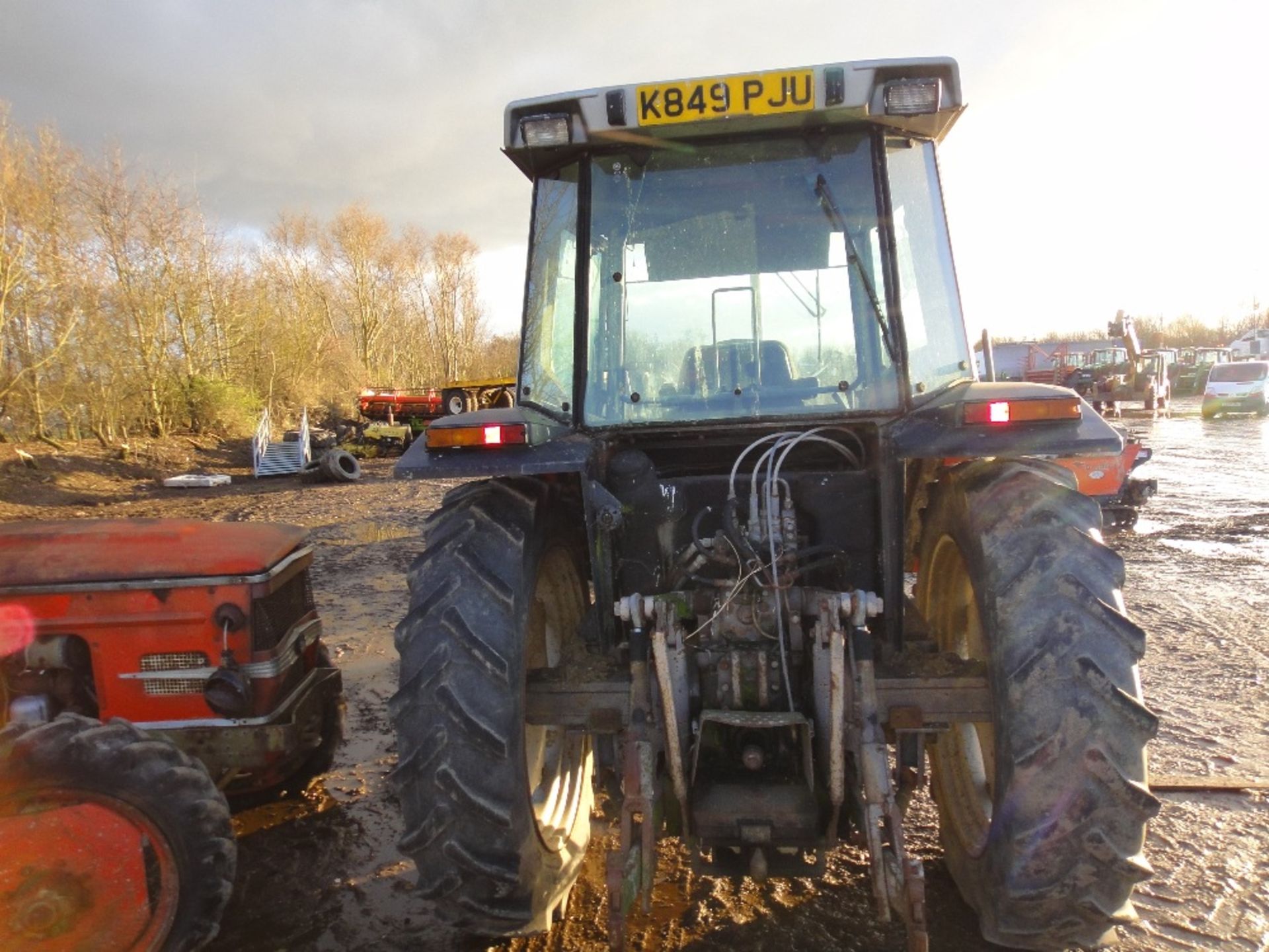 Massey Ferguson 3070 Tractor with Hyd Arms, Spare Bucket Reg No K849 PJU Ser No 005013 - Image 12 of 24