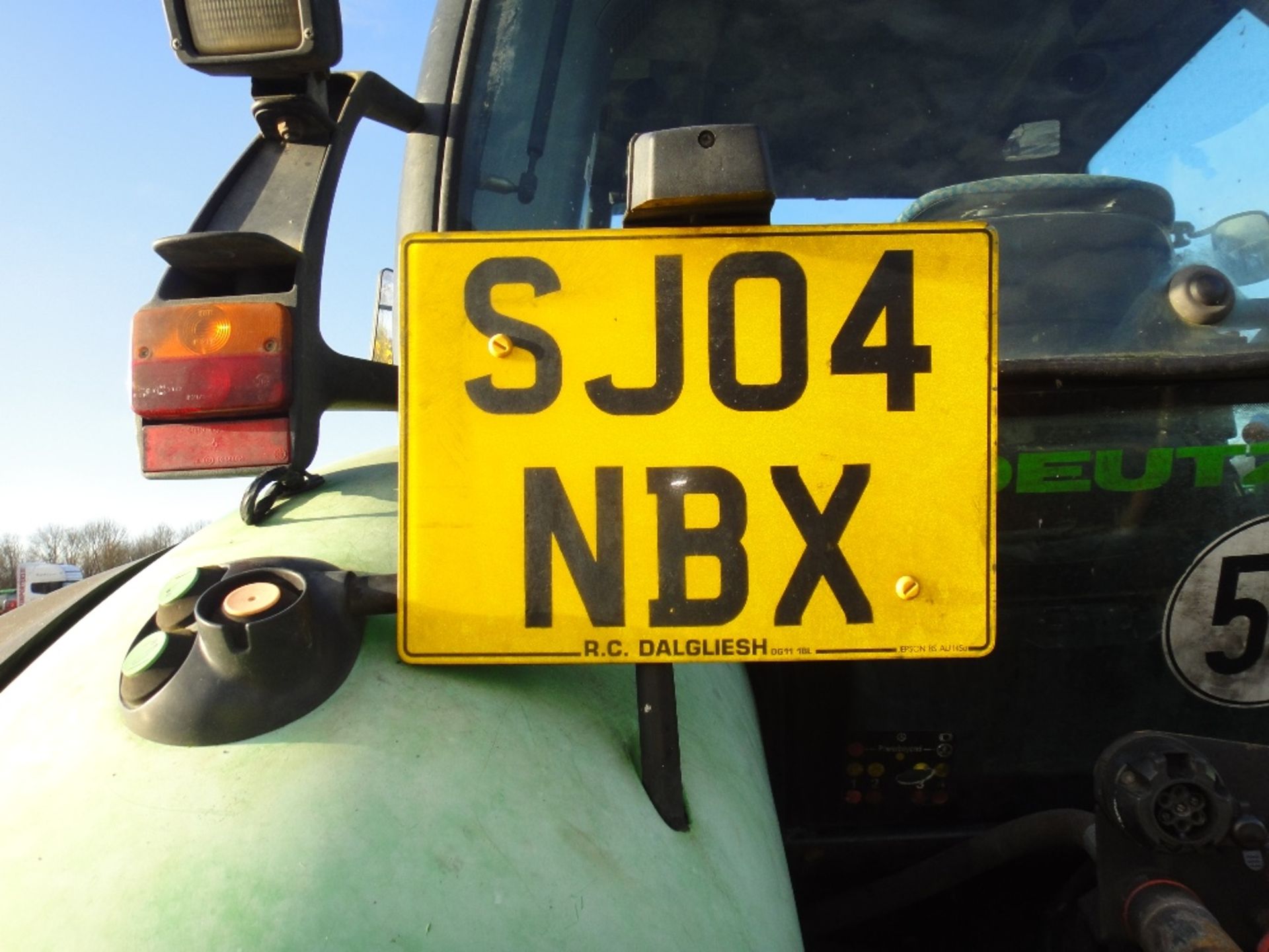 Deutz 150 4wd Tractor Reg No. SJ04 NBX - Image 9 of 16