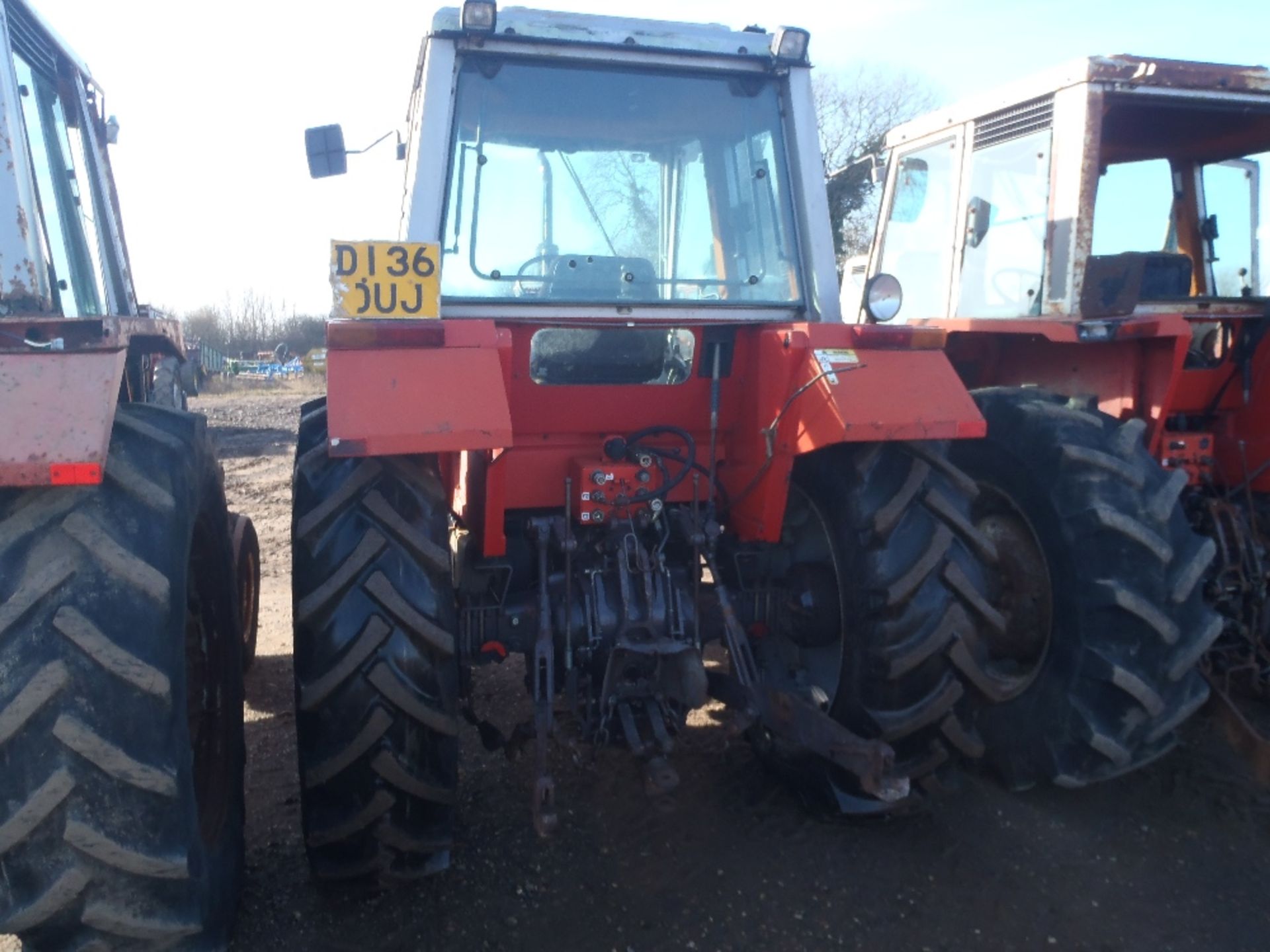 Massey Ferguson 690 2wd Tractor Reg No D136 UOJ Ser No 049010 - Image 4 of 11