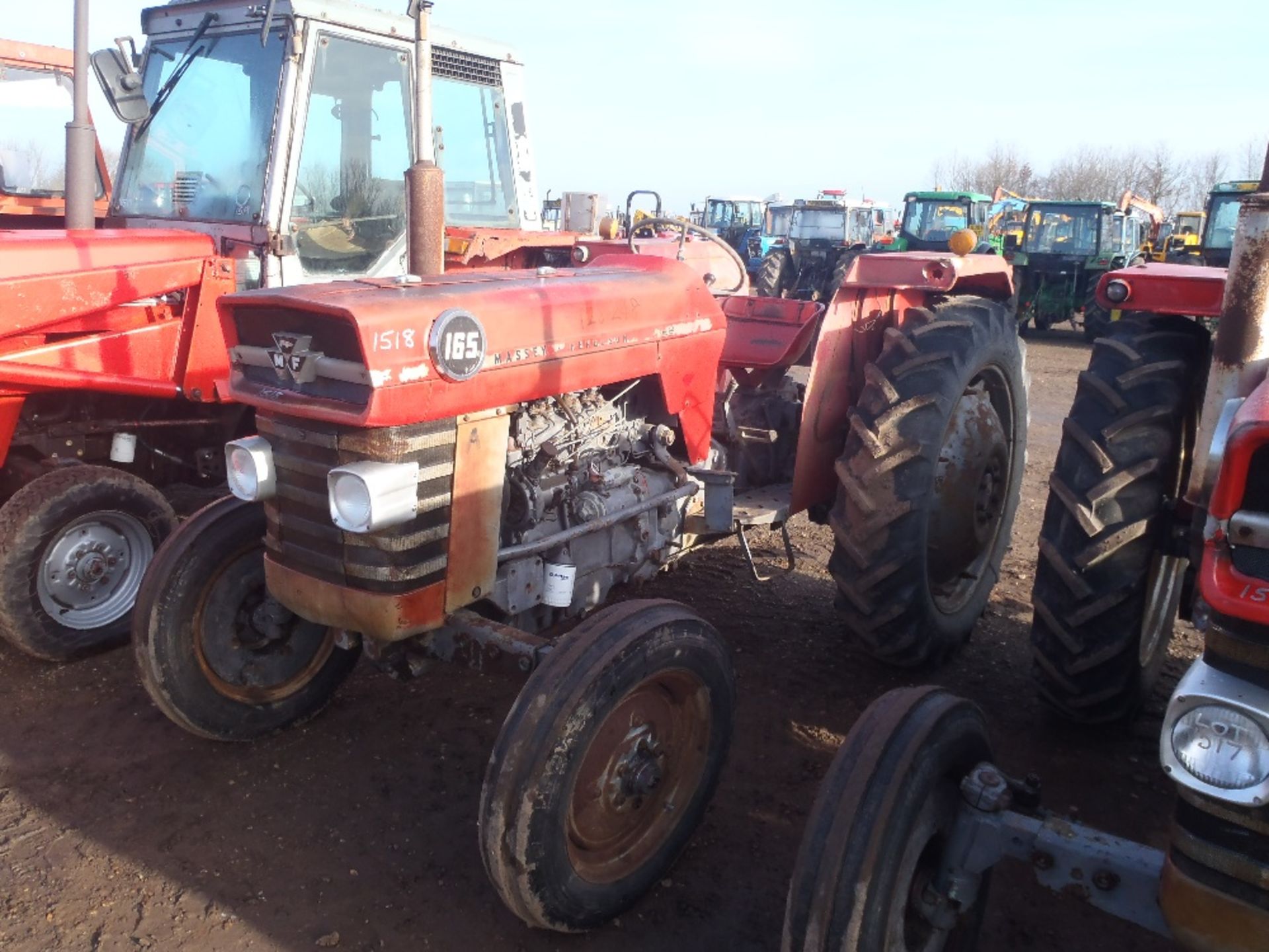 Massey Ferguson 165 Tractor 4311 Hrs. Serial No. 128248