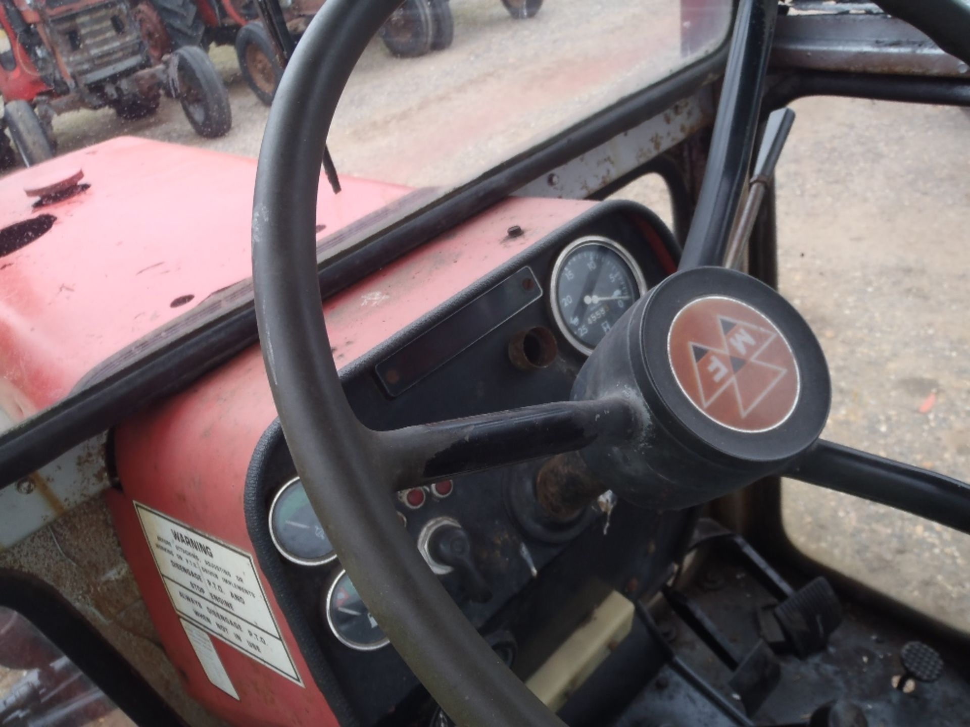 Massey Ferguson 550 2wd Tractor Reg No RVE 829S. Ser No 616529 - Image 9 of 9