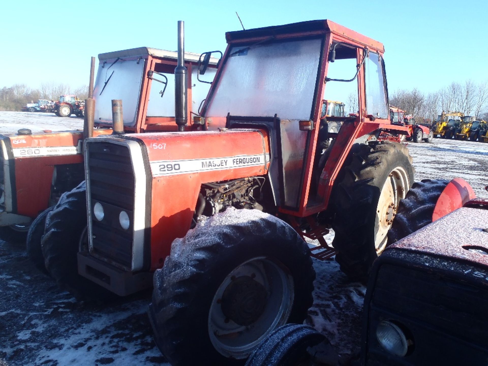 Massey Ferguson 290 4wd 12 Speed Tractor. Ser.No.392994